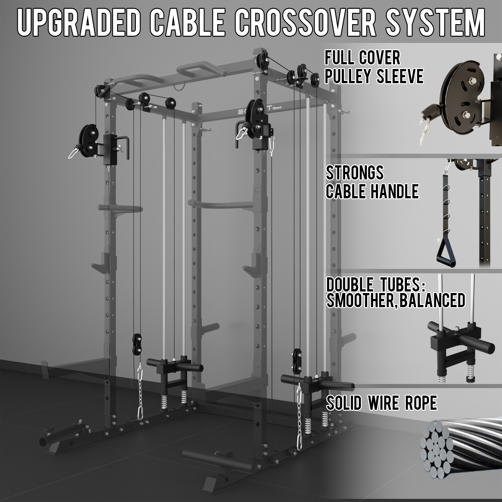 EonfitOmni® E6 Power Rack