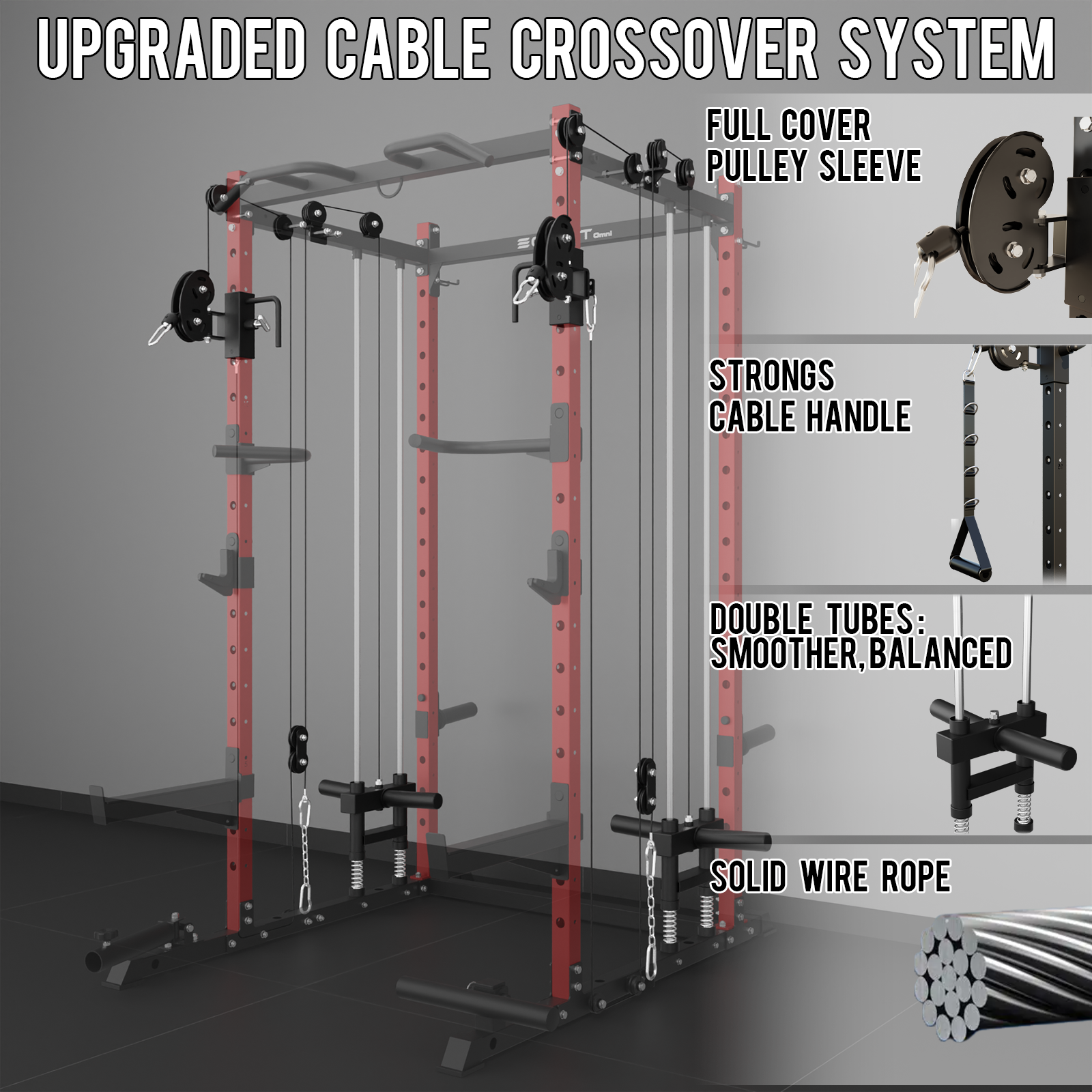 EonfitOmni® E6 Power Rack