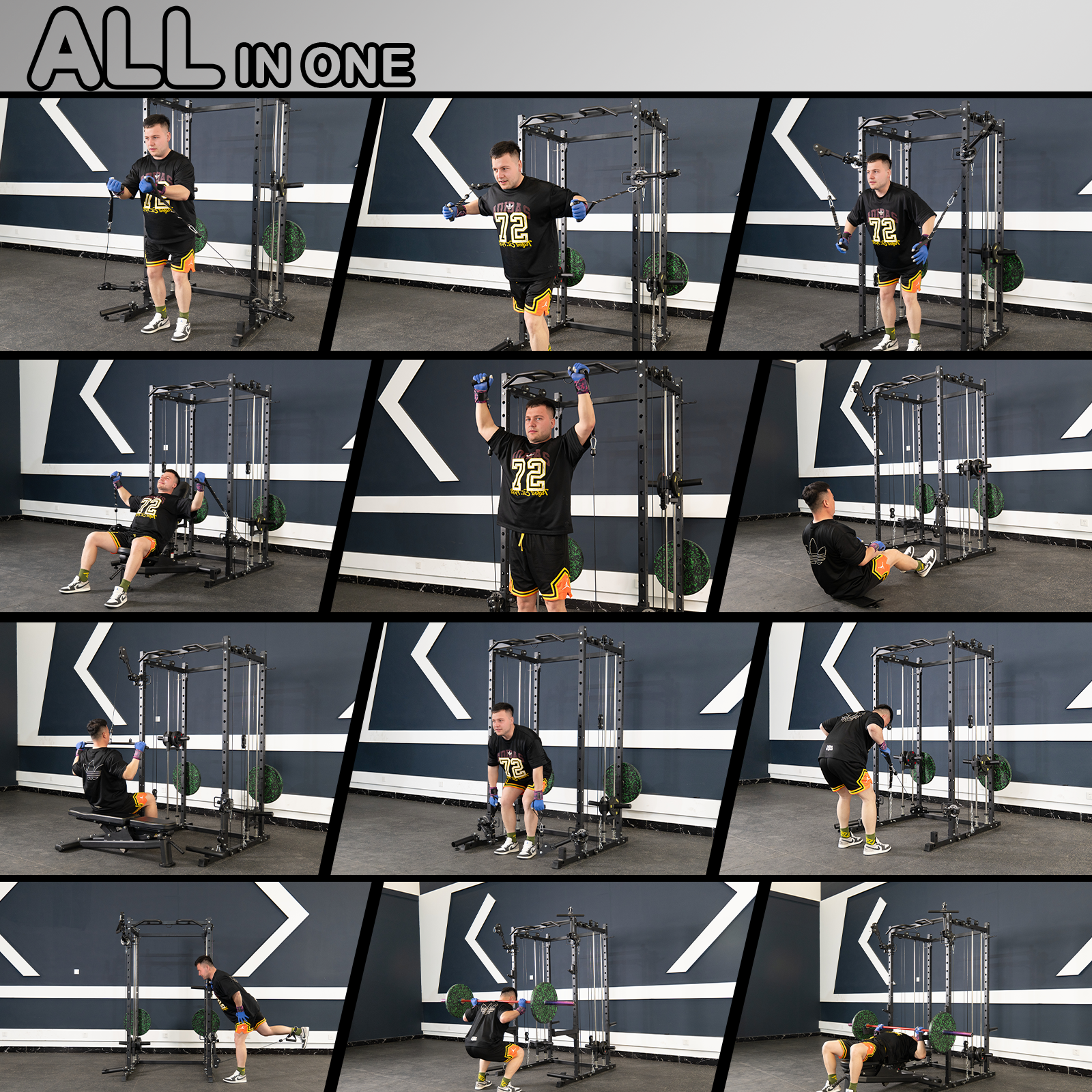 EonfitOmni® E6 Power Rack