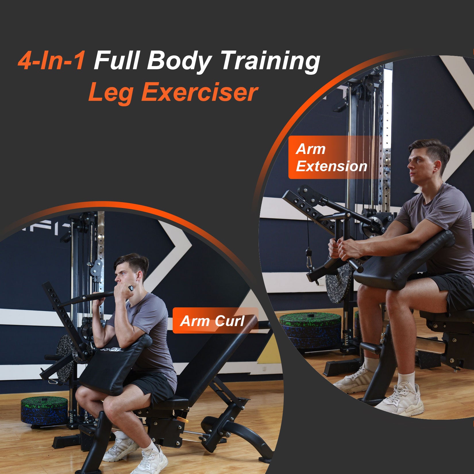EonfitOmni® Leg Curl and Extension Attachment