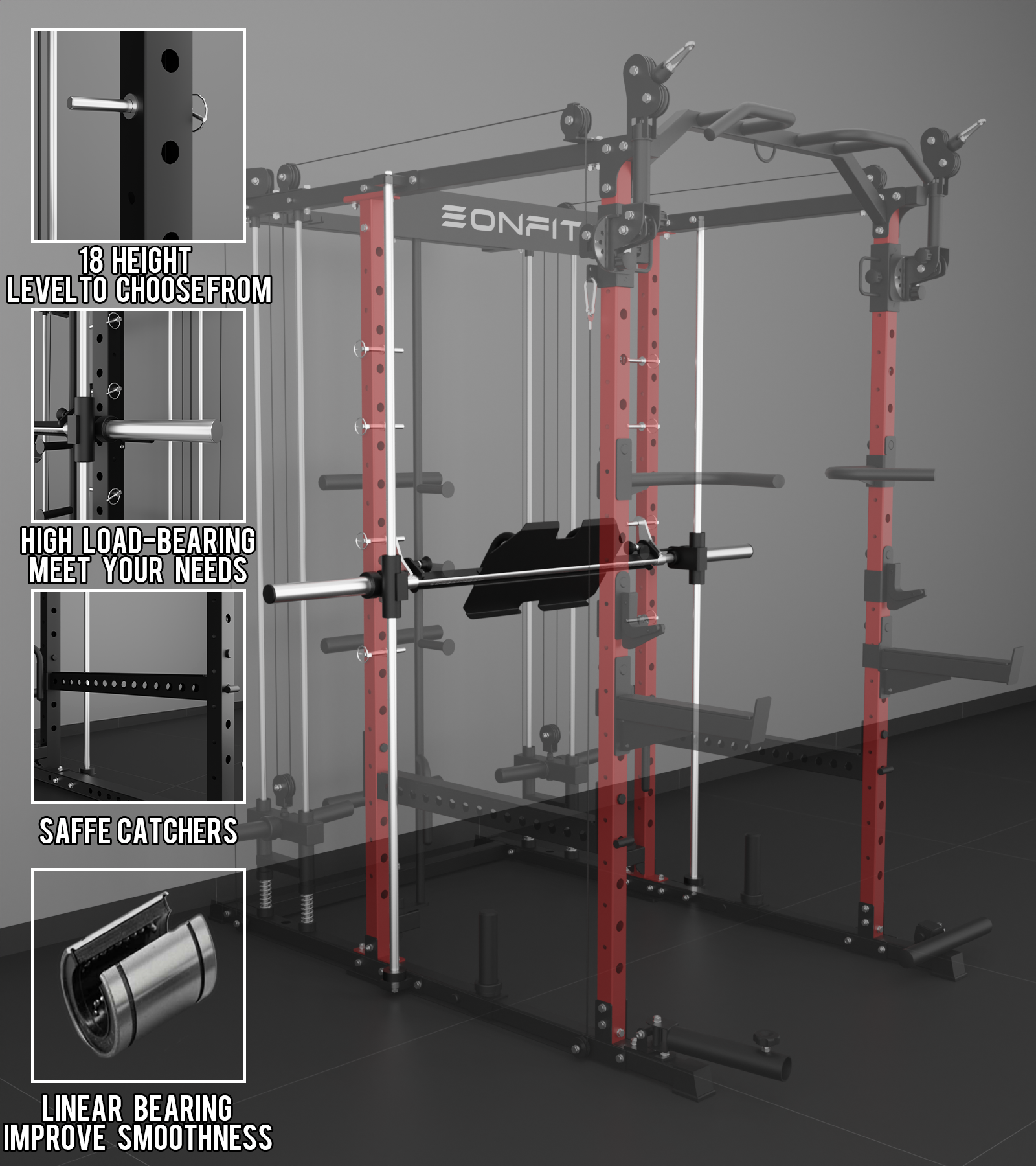 EonfitOmni® E5 2.0 Smith Machine Package