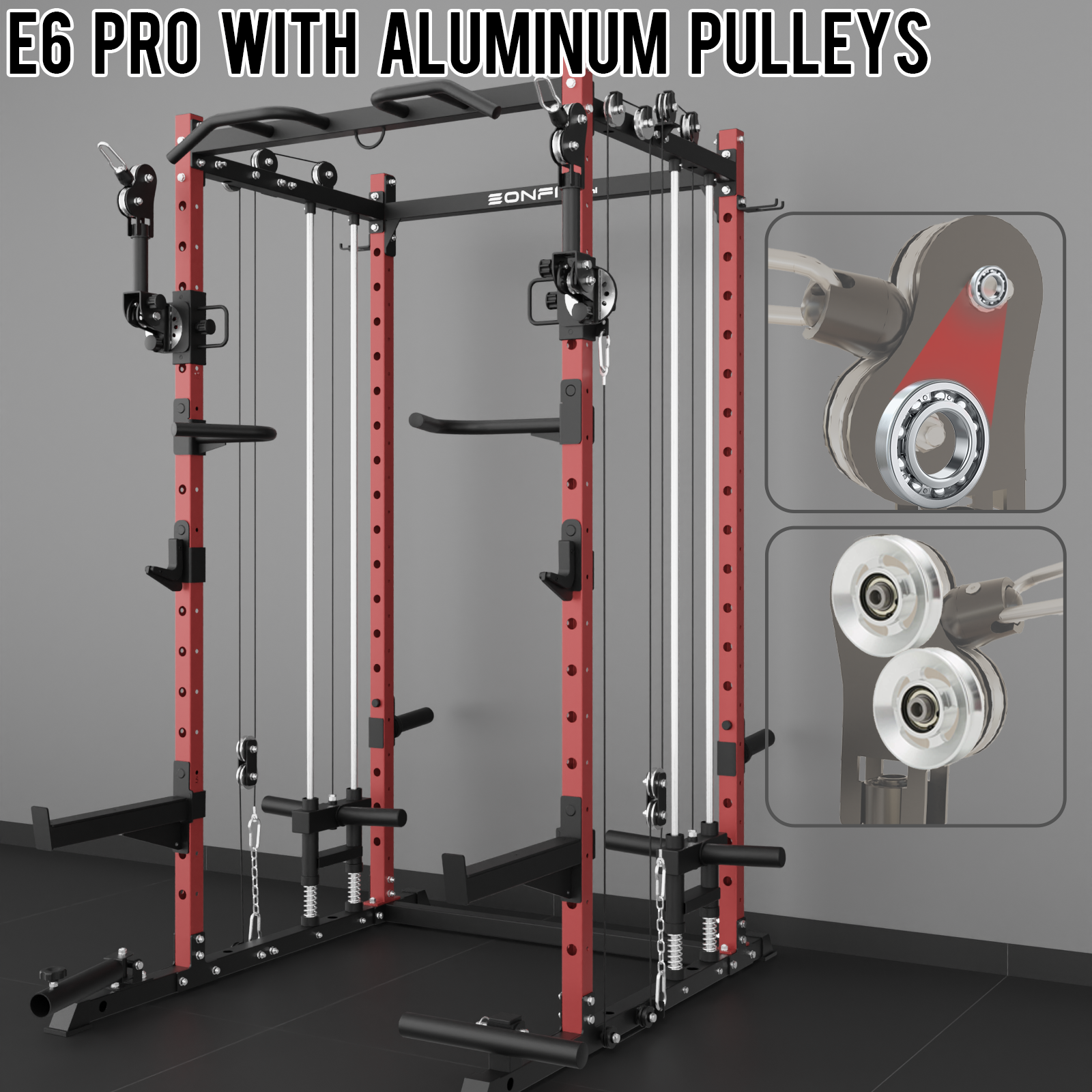 EonfitOmni® E6 Power Rack