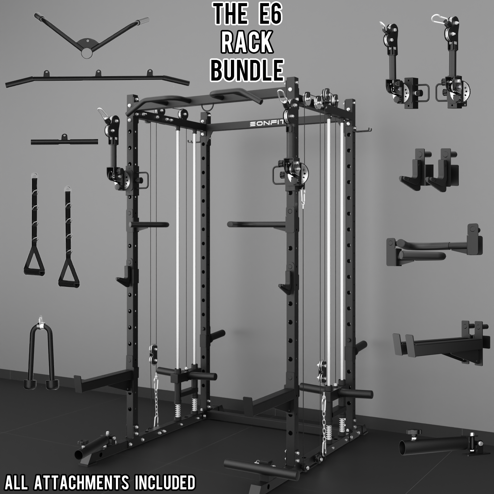 EonfitOmni® E6 Power Rack