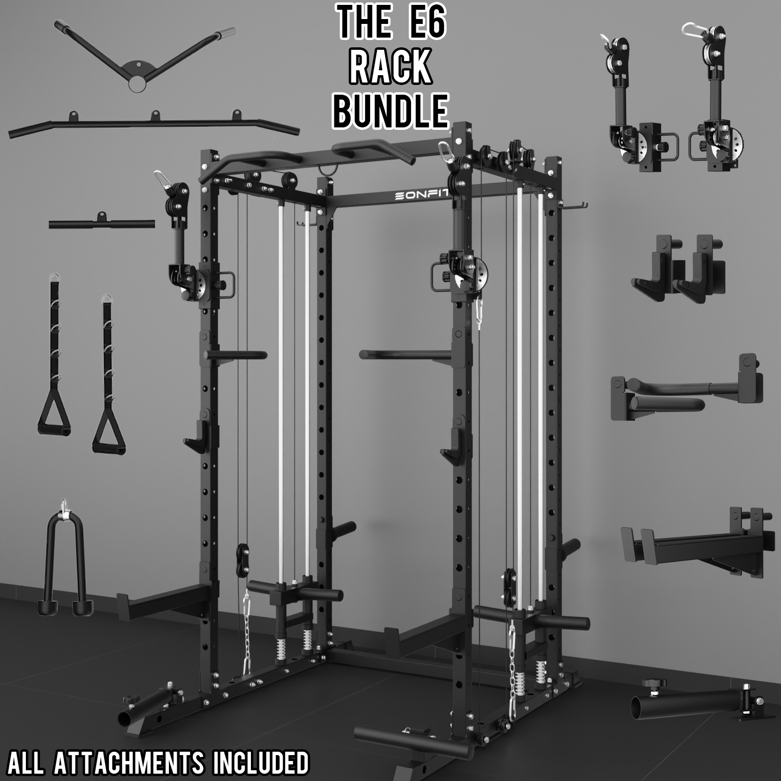 EonfitOmni® E6 Power Rack