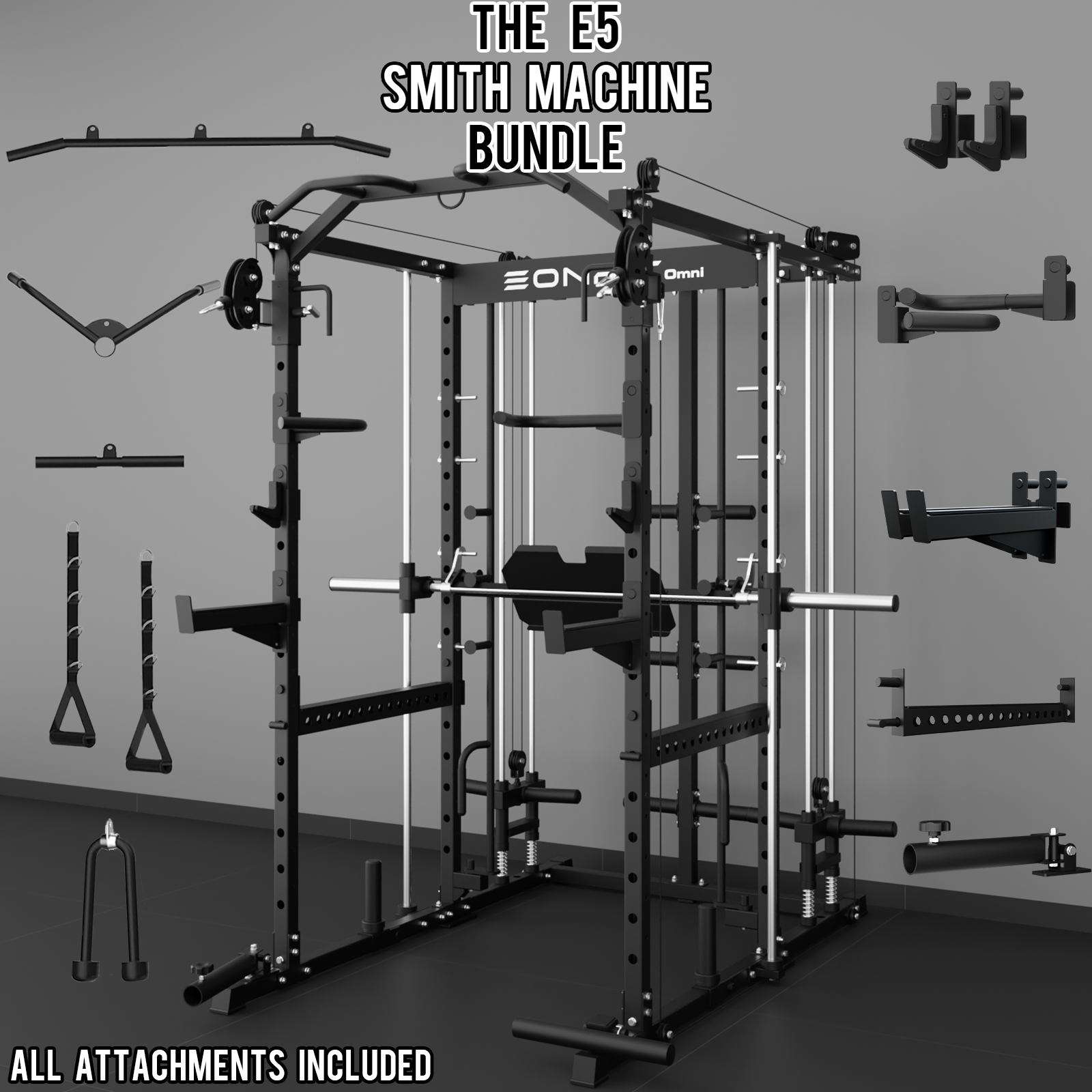 EonfitOmni® E5 2.0 Multi-Function Smith Machine