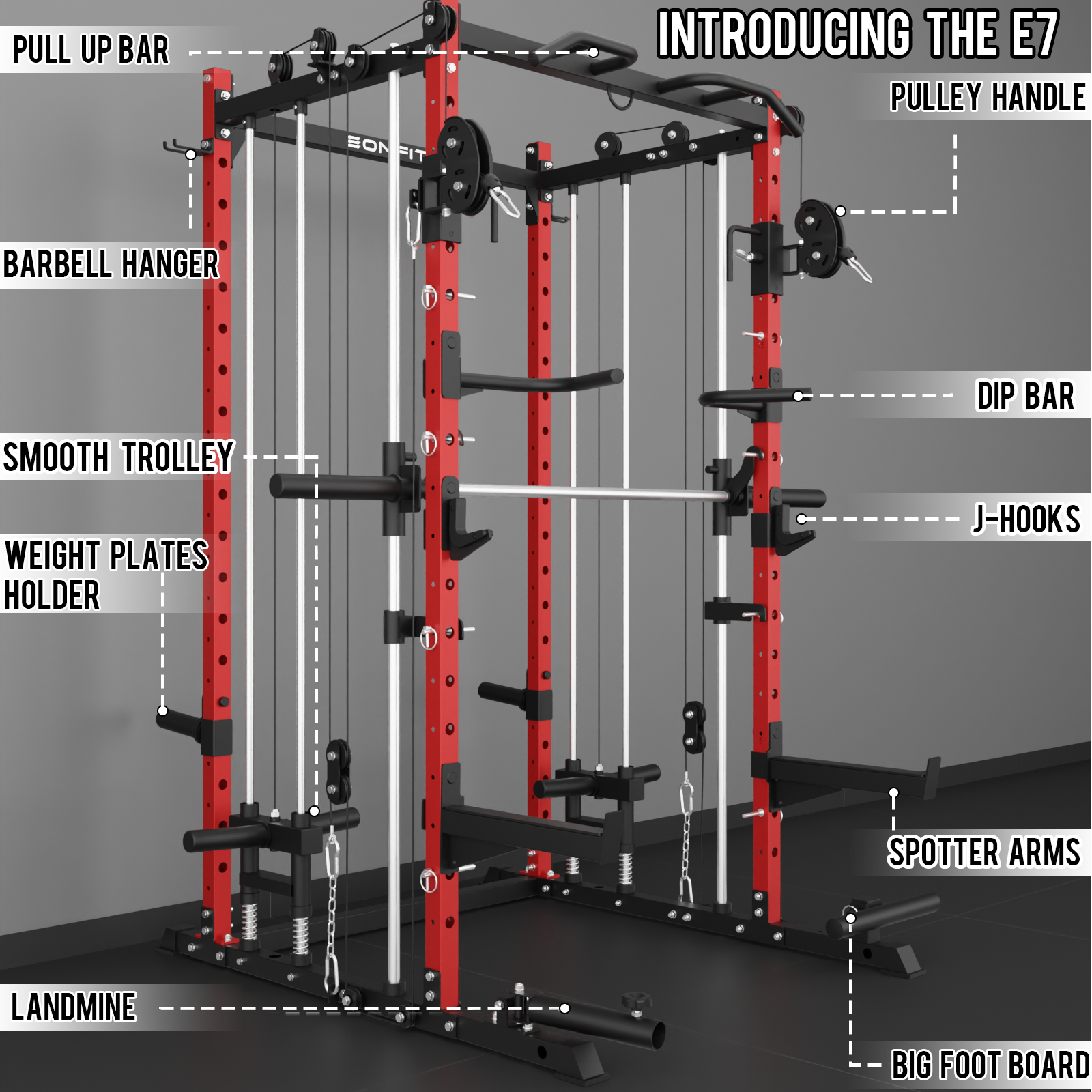 EonfitOmni® E7 Smith Machine