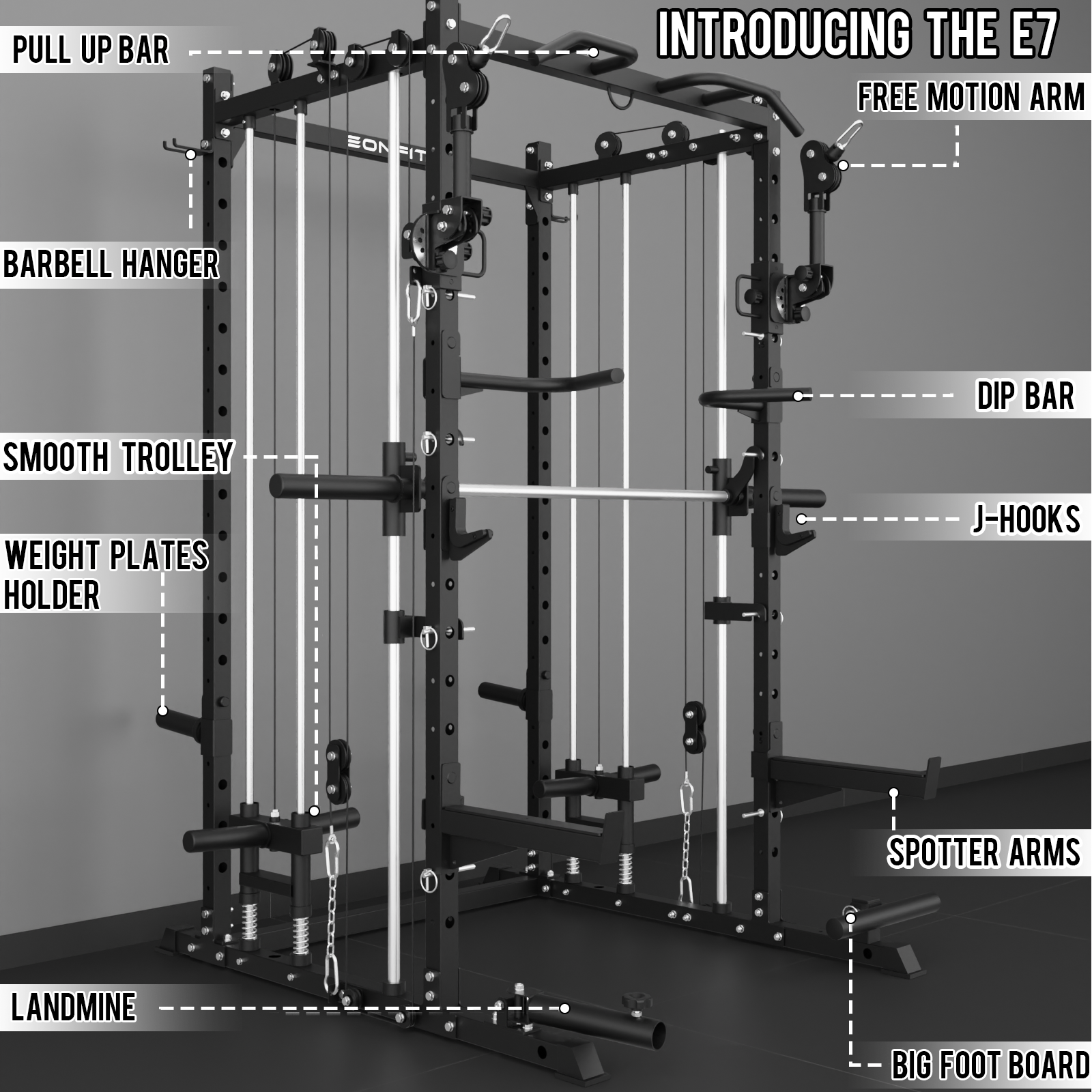EonfitOmni® E7 Smith Machine