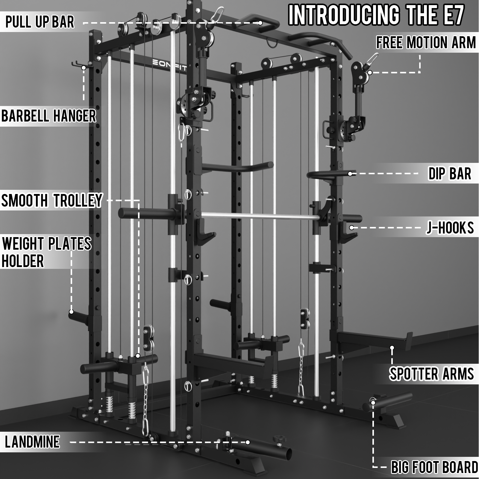EonfitOmni® E7 Smith Machine
