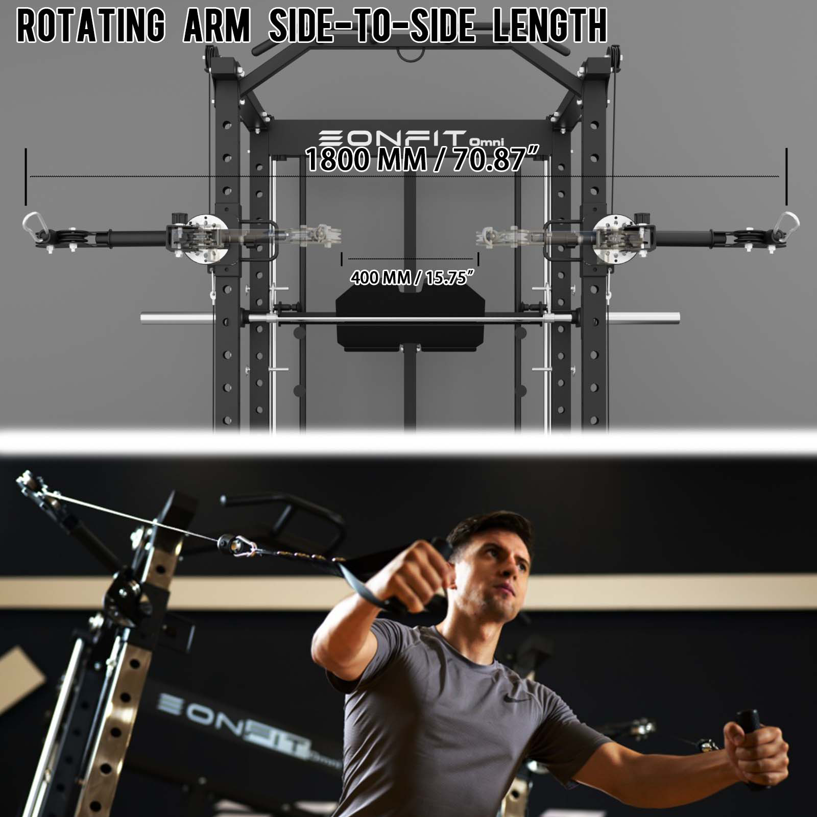EonfitOmni® E5 2.0 Multi-Function Smith Machine