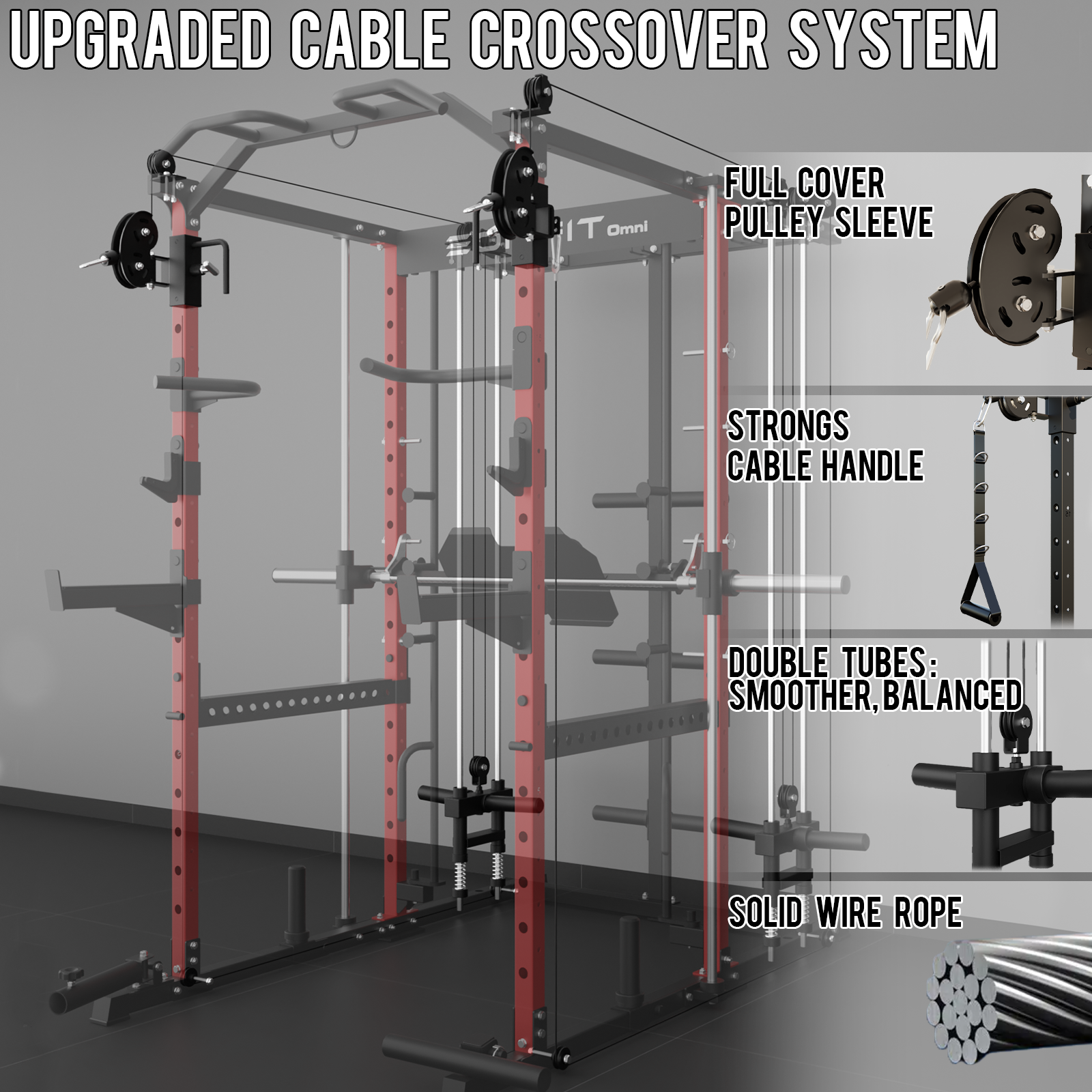 EonfitOmni® E5 2.0 Multi-Function Smith Machine