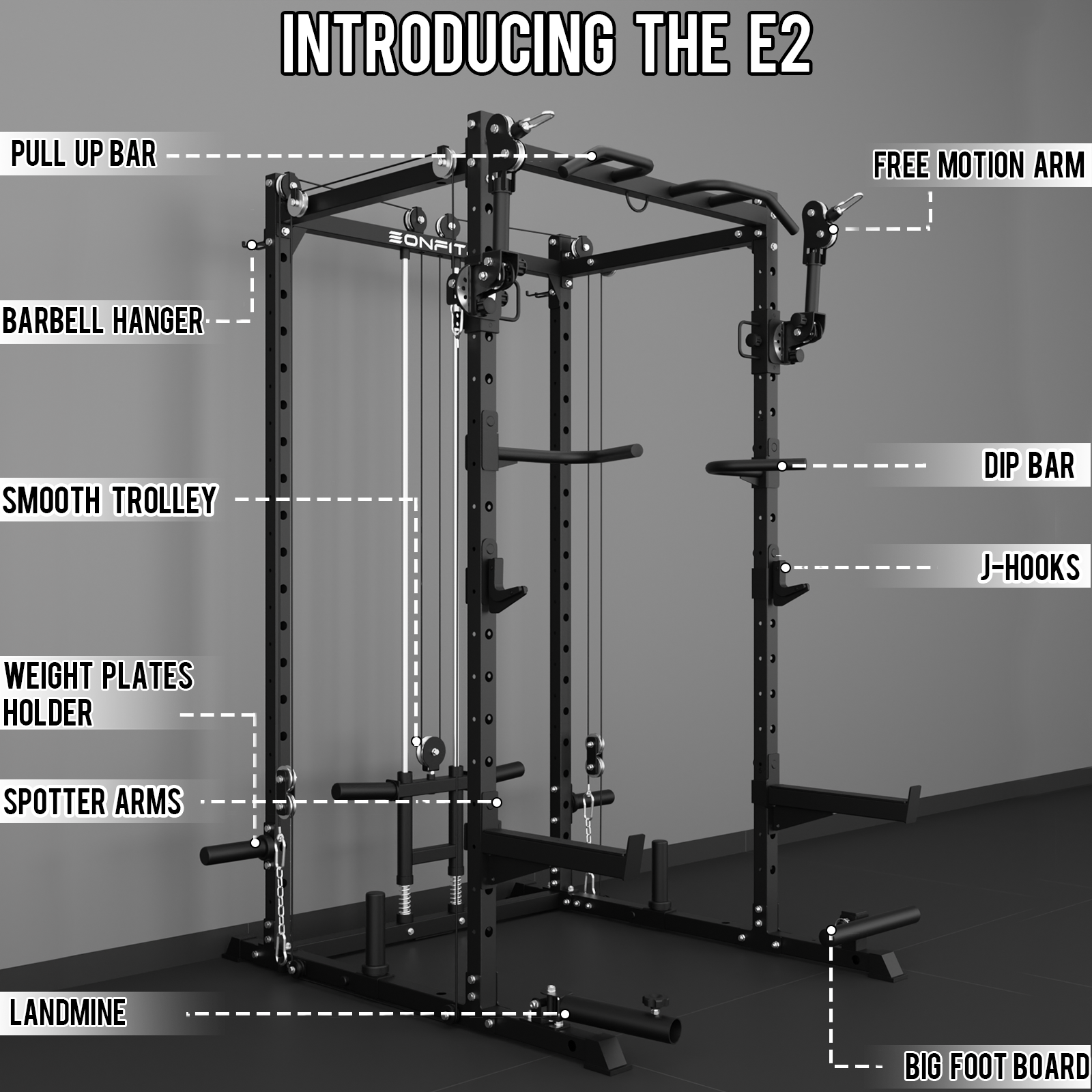 EonfitOmni® E2 2.0 Power Rack