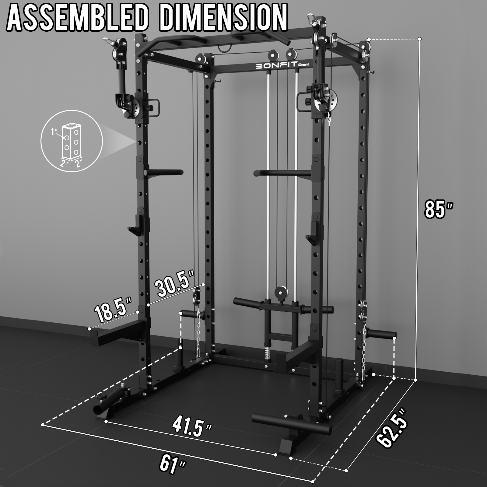 EonfitOmni® E2 2.0 Power Rack