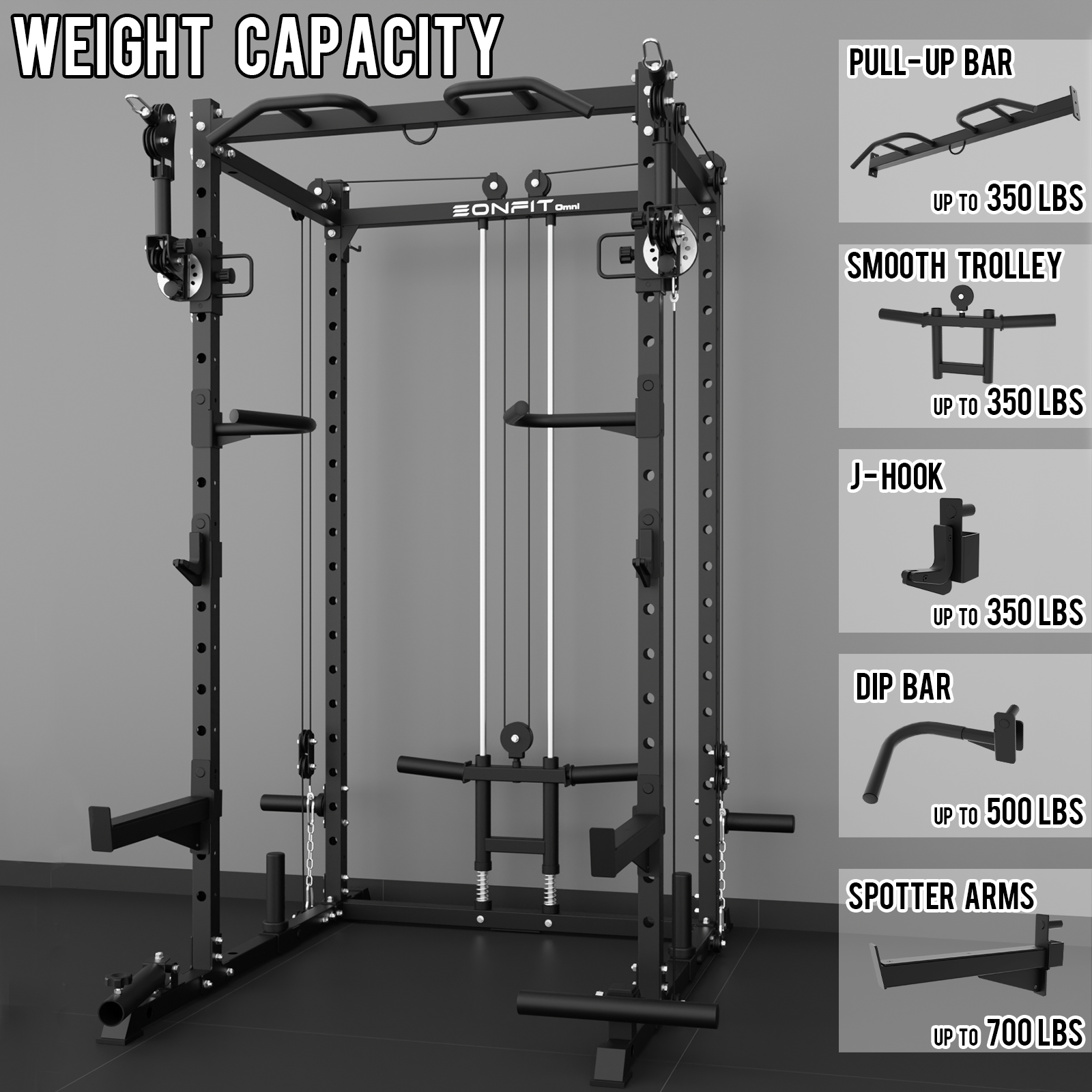 EonfitOmni® E2 2.0 Power Rack
