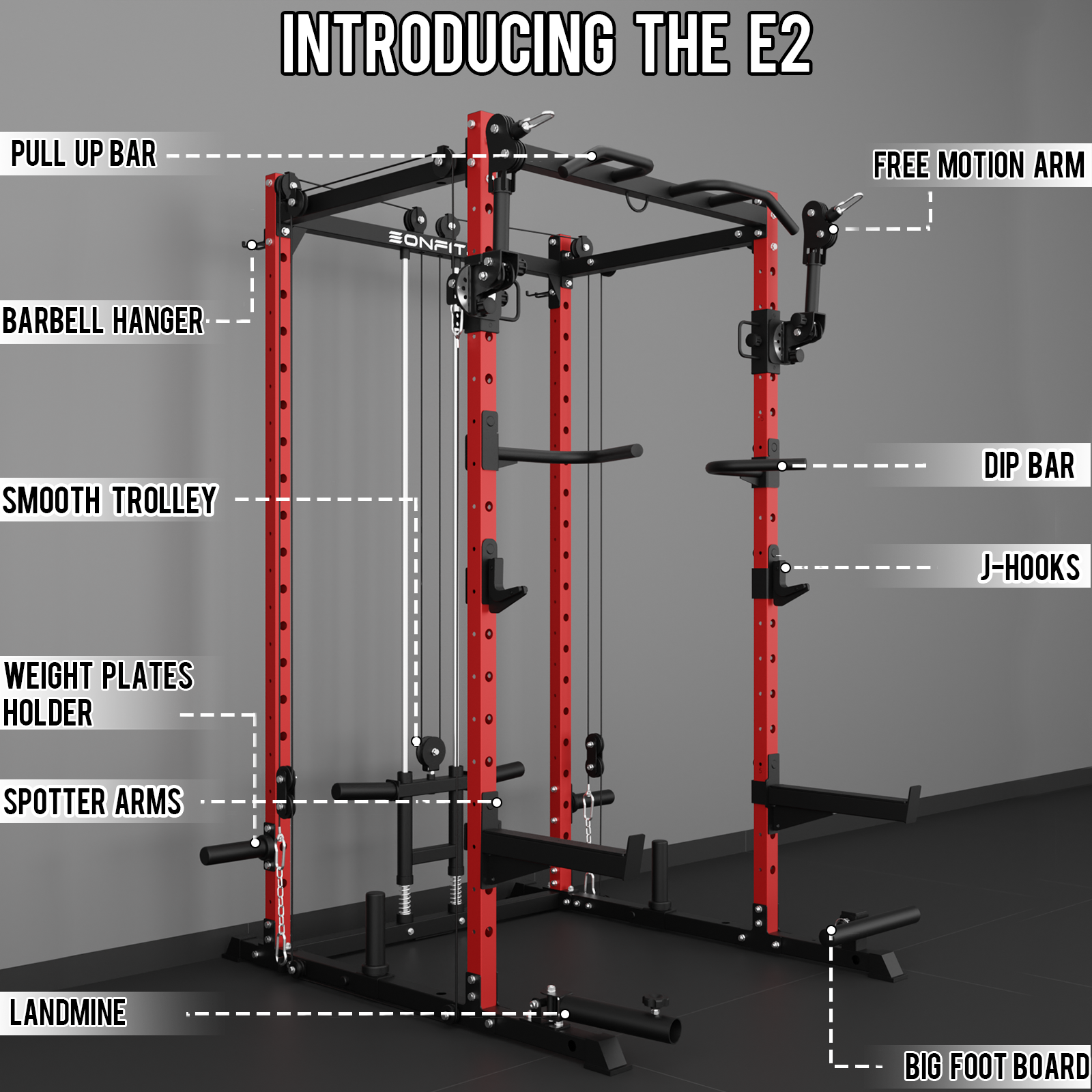 EonfitOmni® E2 2.0 Power Rack