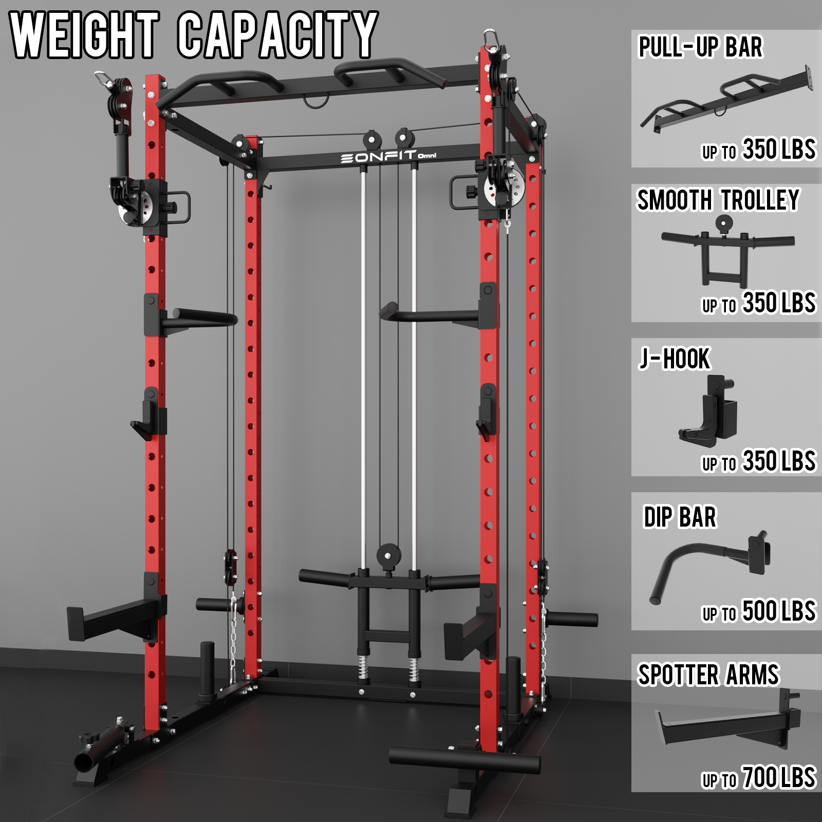 EonfitOmni® E2 2.0 Power Rack