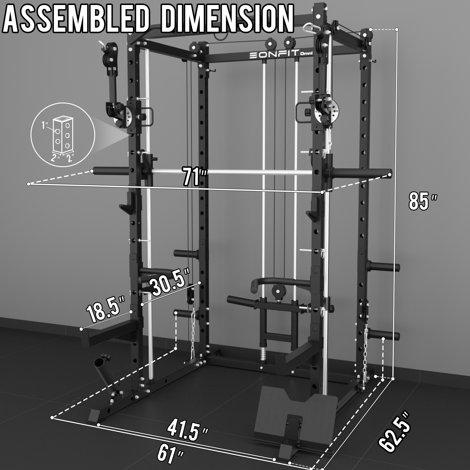 EonfitOmni® E3 2.0 Smith Machine Package