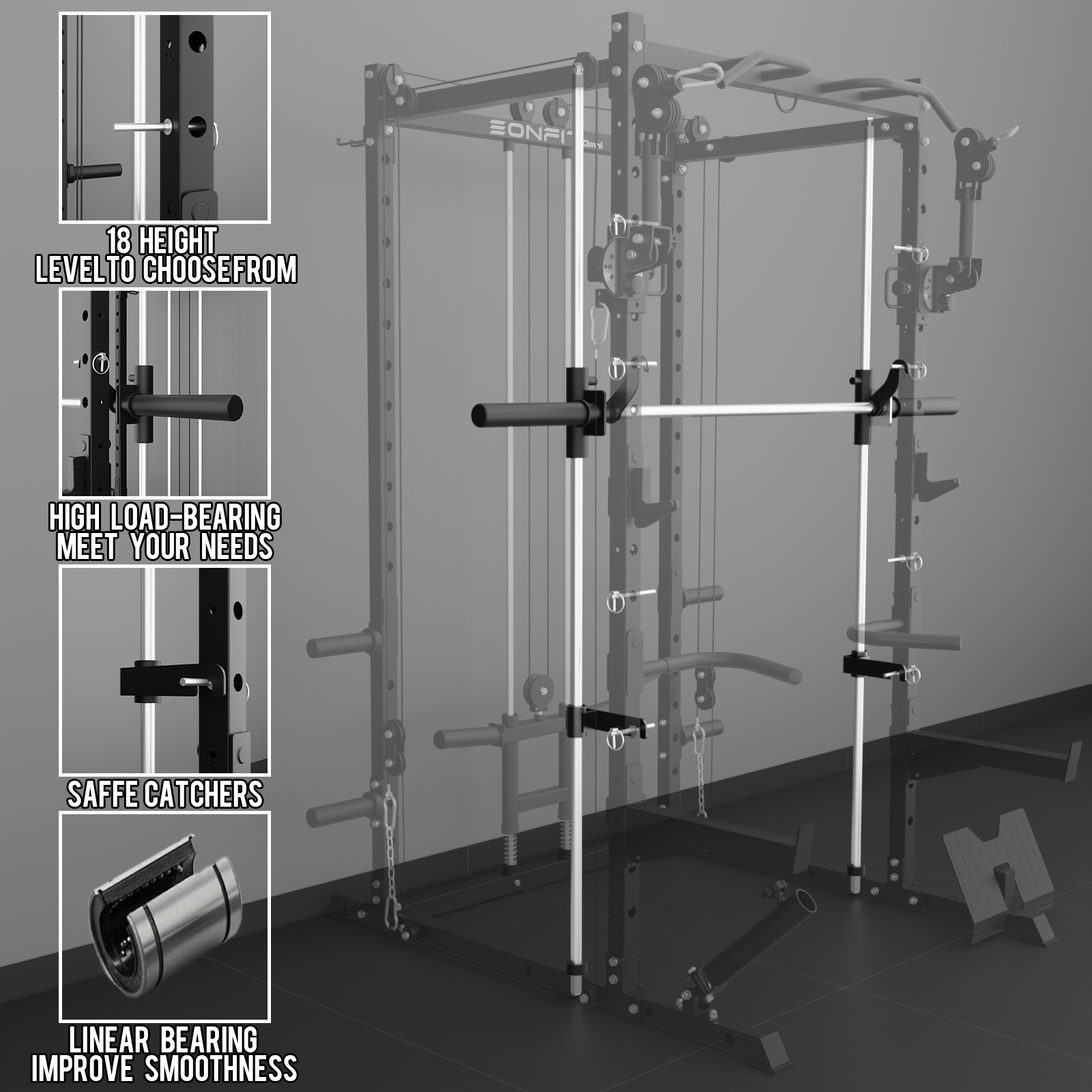 EonfitOmni® E3 2.0 Smith Machine Package