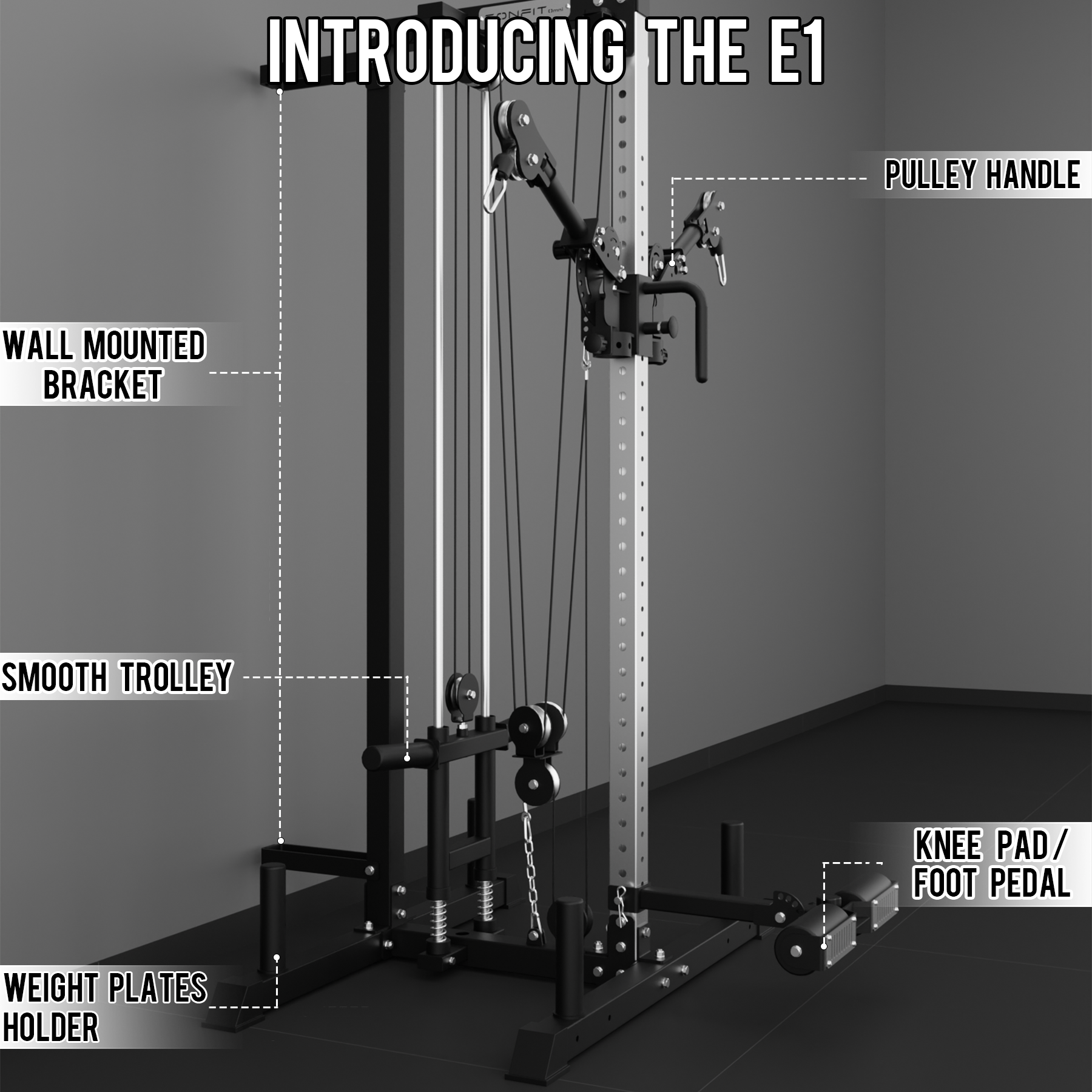EonfitOmni® E1 2.0 Cable Machine - Return Stock