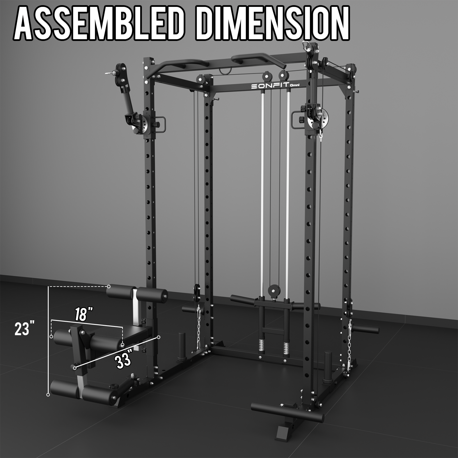 EonfitOmni® Rack Leg Extension Attachment