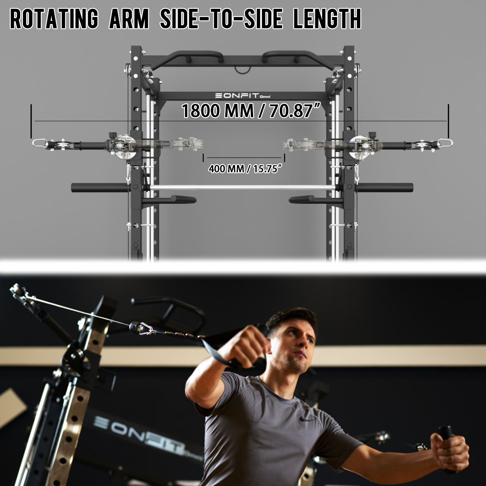 EonfitOmni® E7 Smith Machine