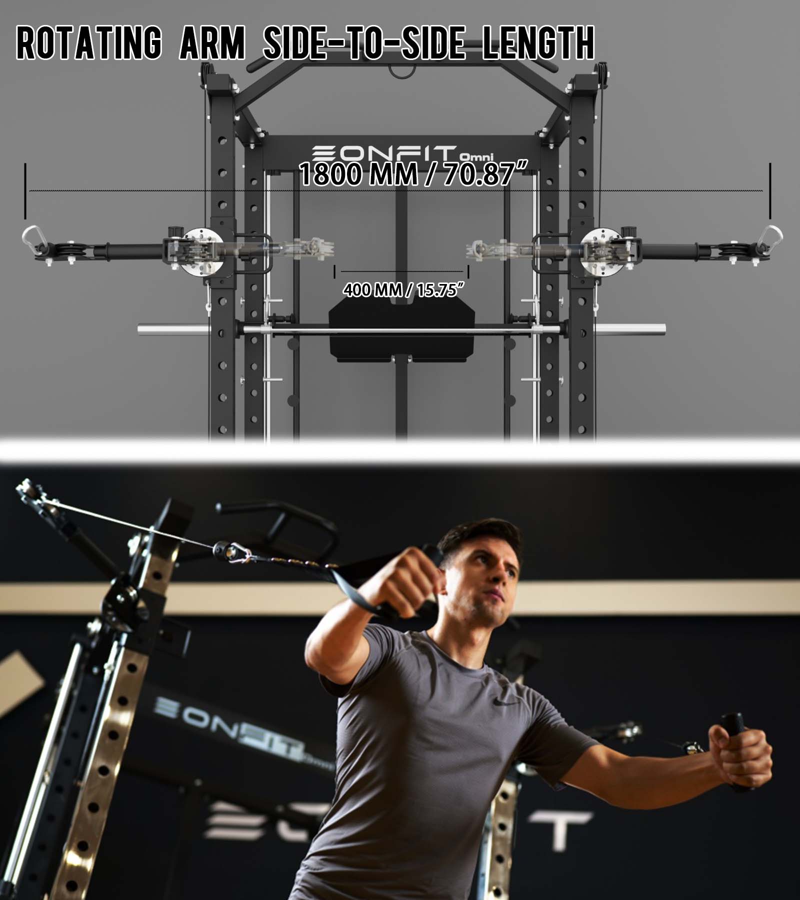 EonfitOmni® E5 2.0 Smith Machine Package