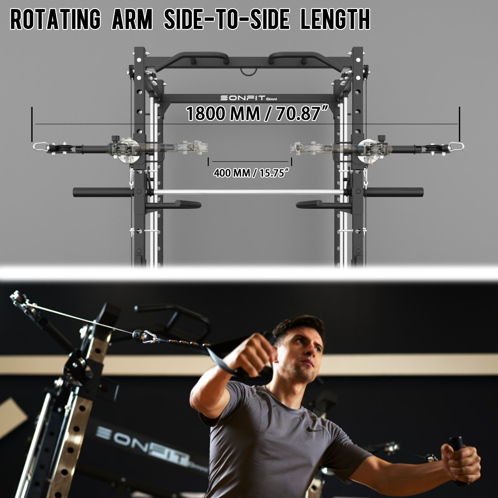 EonfitOmni® E7 Smith Machine