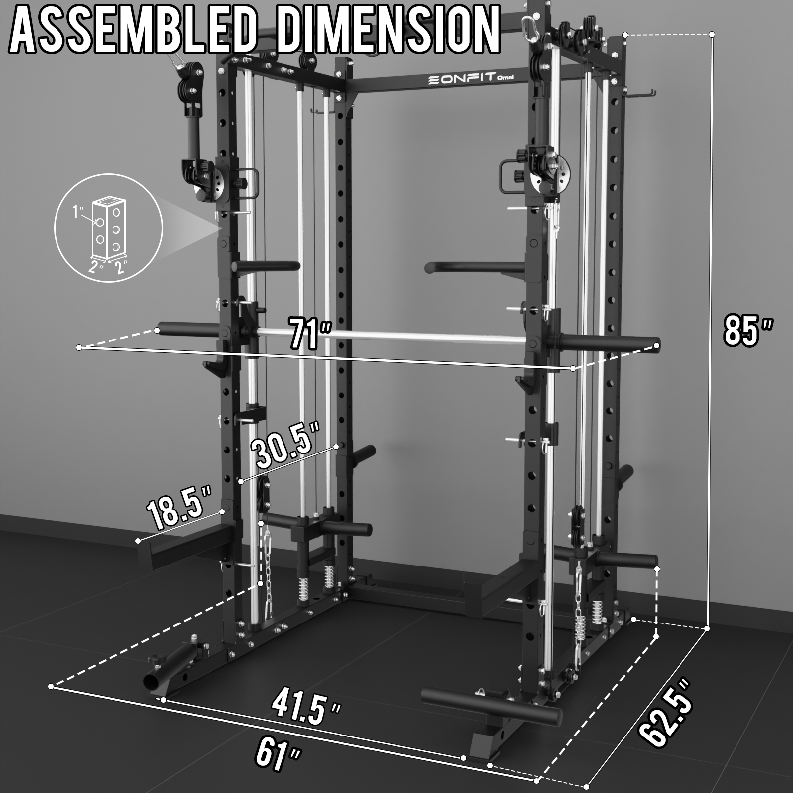 EonfitOmni® E7 Smith Machine