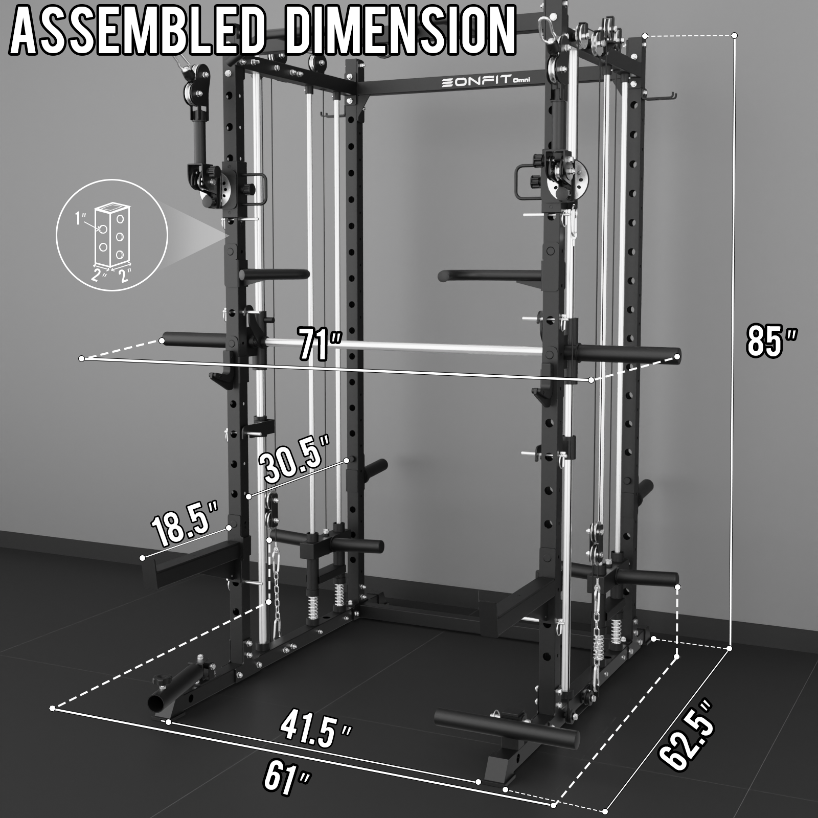 EonfitOmni® E7 Smith Machine