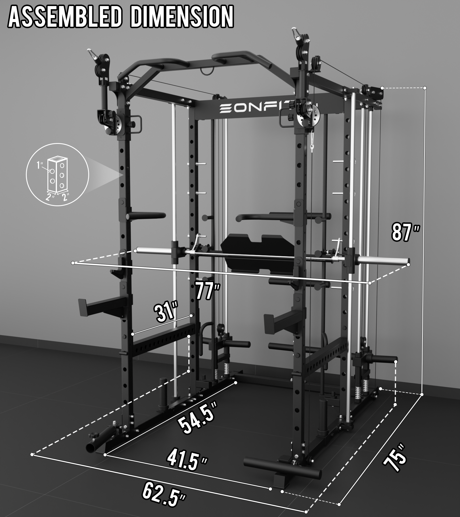 EonfitOmni® E5 2.0 Smith Machine Package