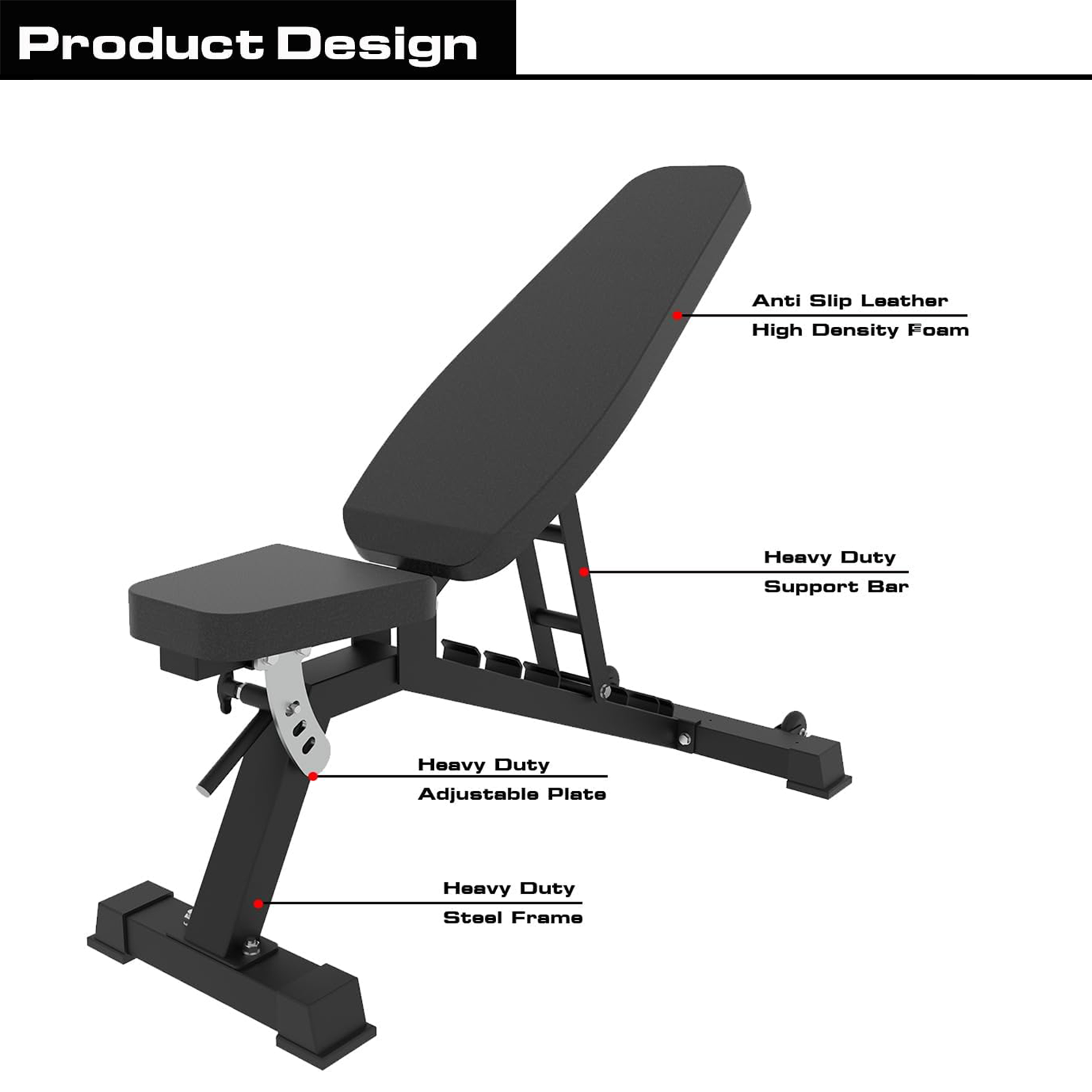 EonfitOmni® Adjustable Weight Bench