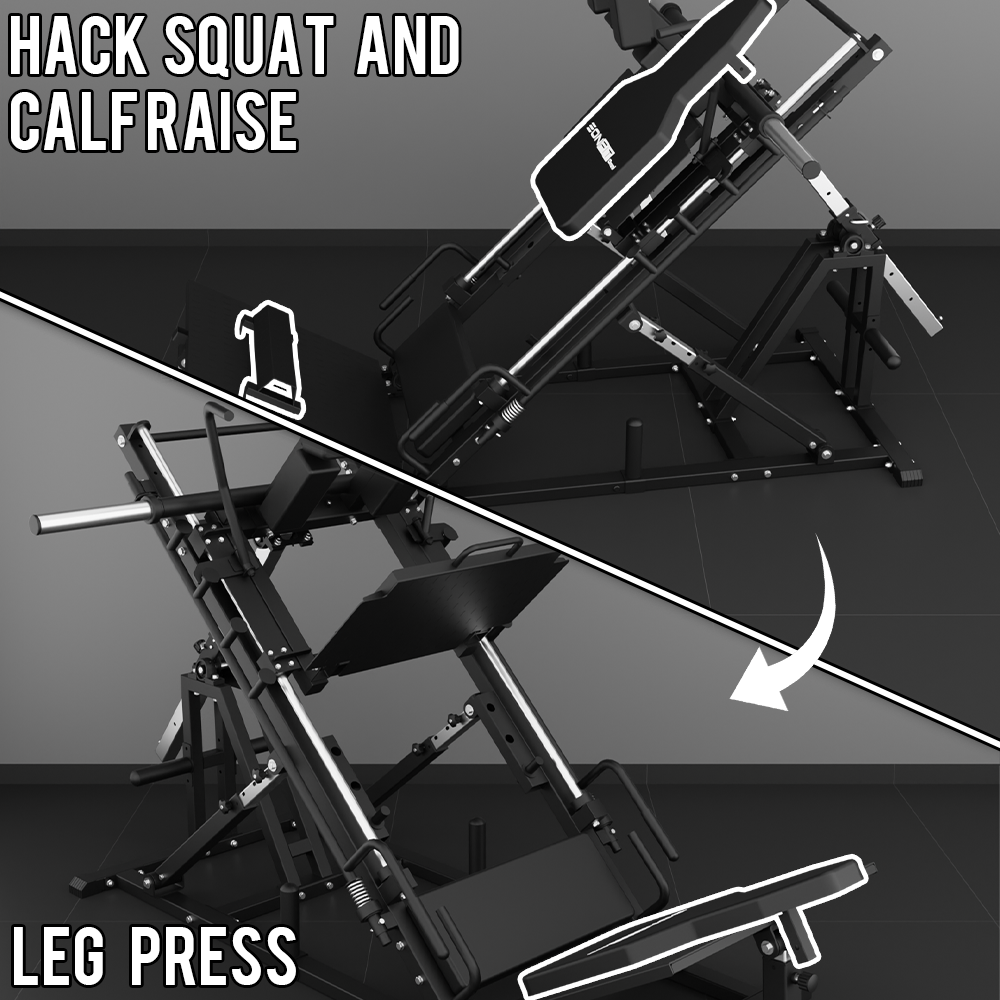 EonfitOmni® EL2 2.0 Leg Press Hack Squat Machine