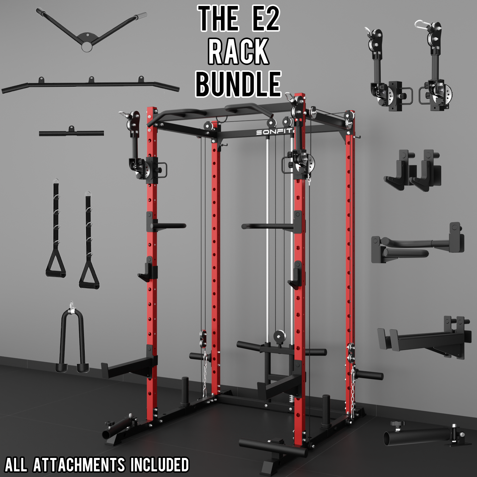 EonfitOmni® E2 2.0 Power Rack