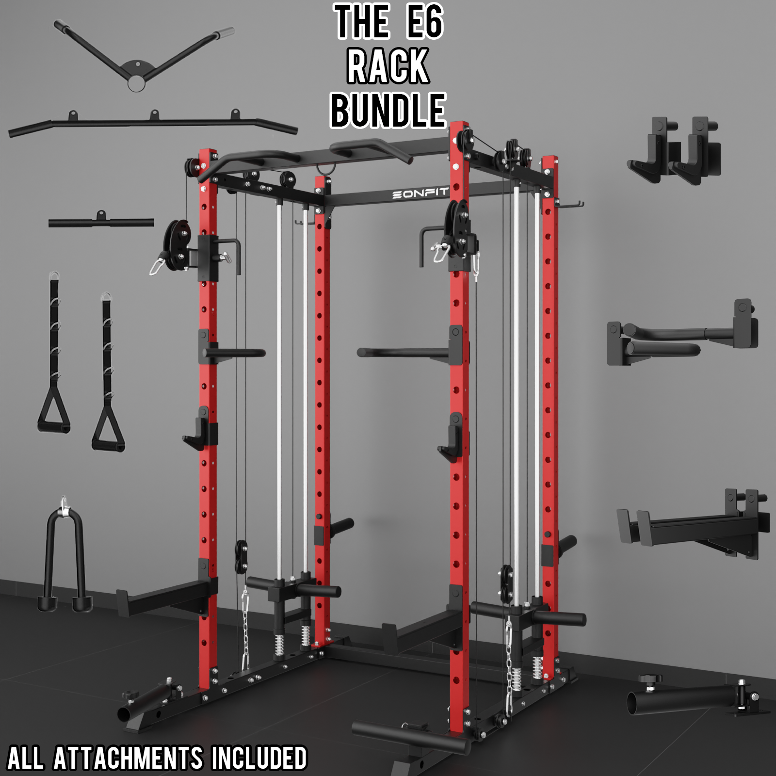 EonfitOmni® E6 Power Rack
