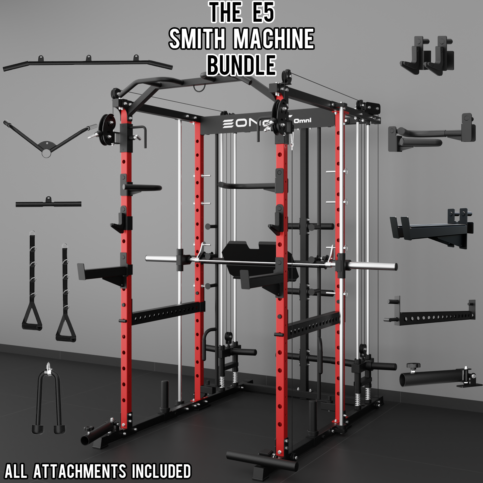 EonfitOmni® E5 2.0 Multi-Function Smith Machine