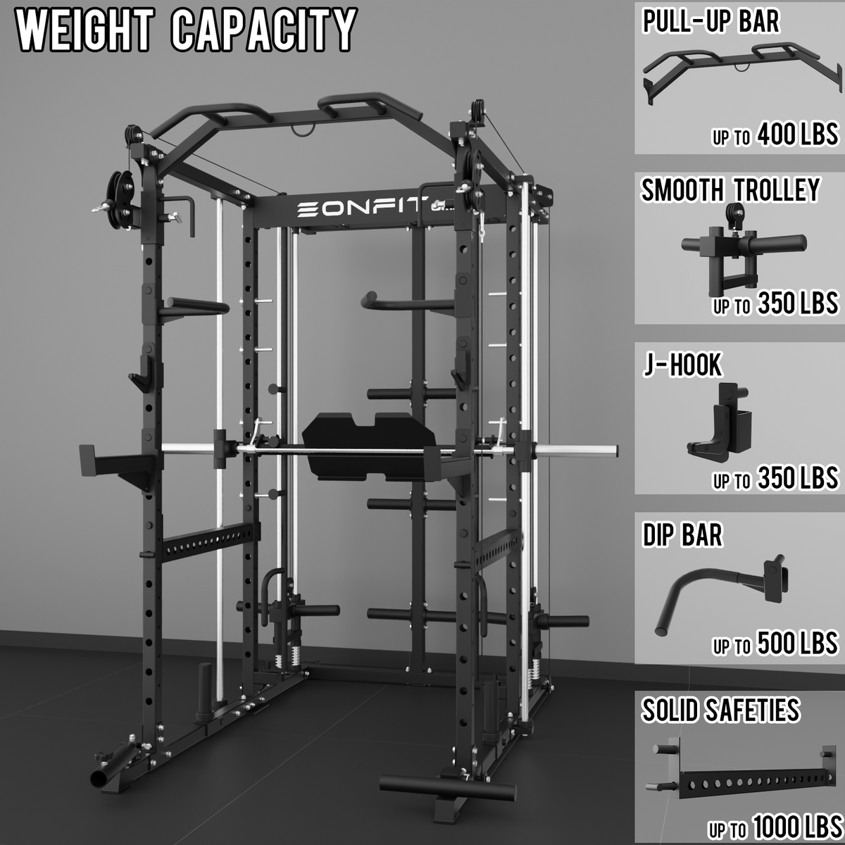 EonfitOmni® E5 2.0 Smith Machine Package
