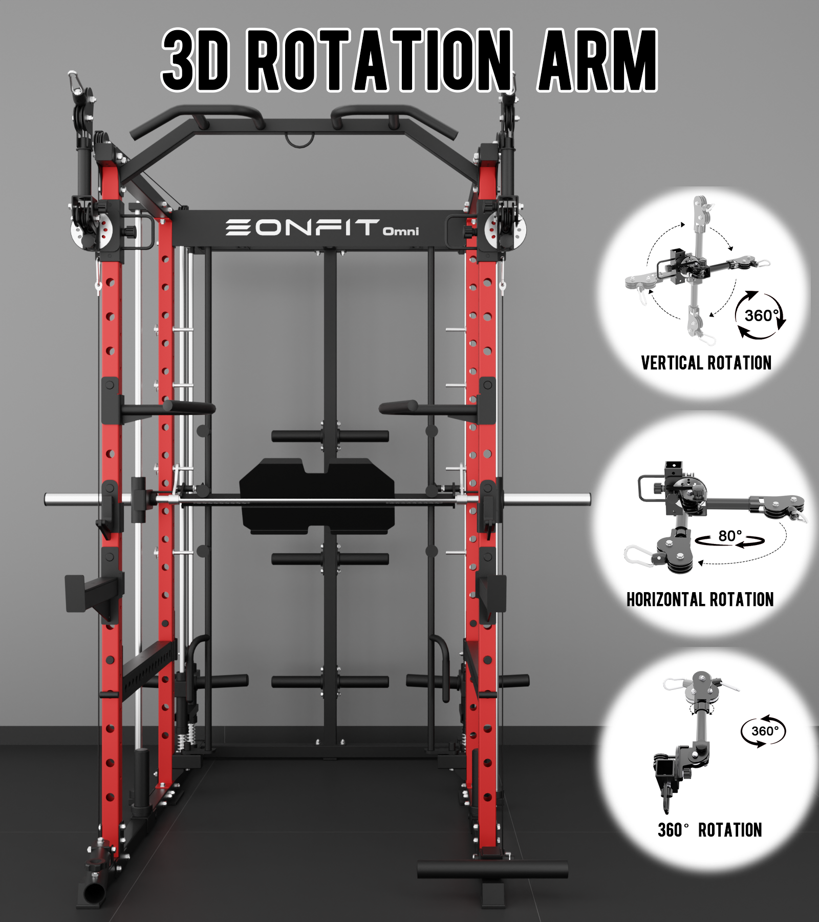 EonfitOmni® E5 2.0 Smith Machine Package