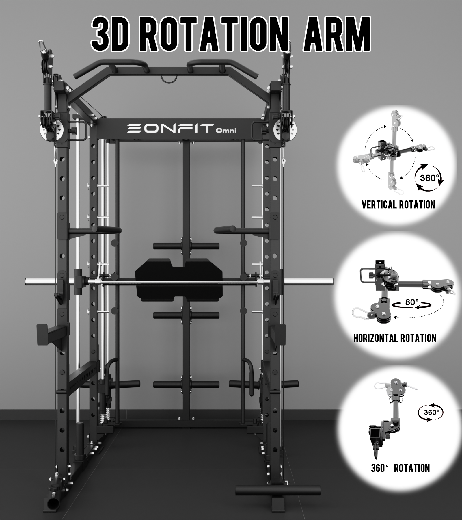 EonfitOmni® E5 2.0 Smith Machine Package