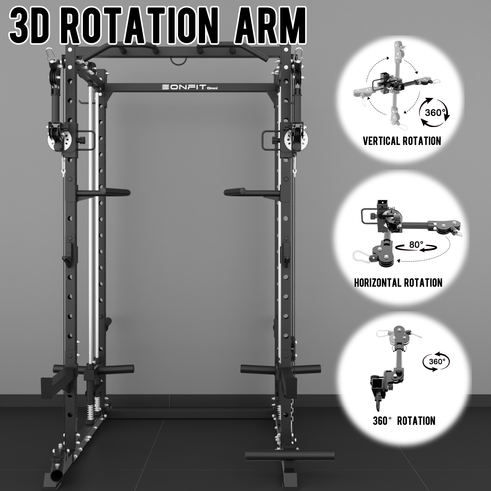 EonfitOmni® E6 Power Rack