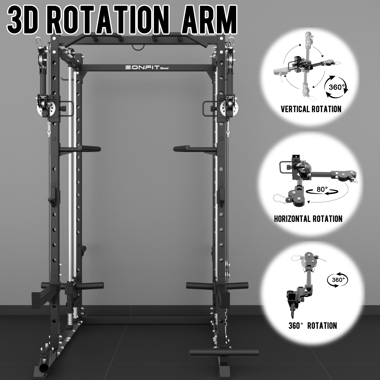 EonfitOmni® E6 Power Rack