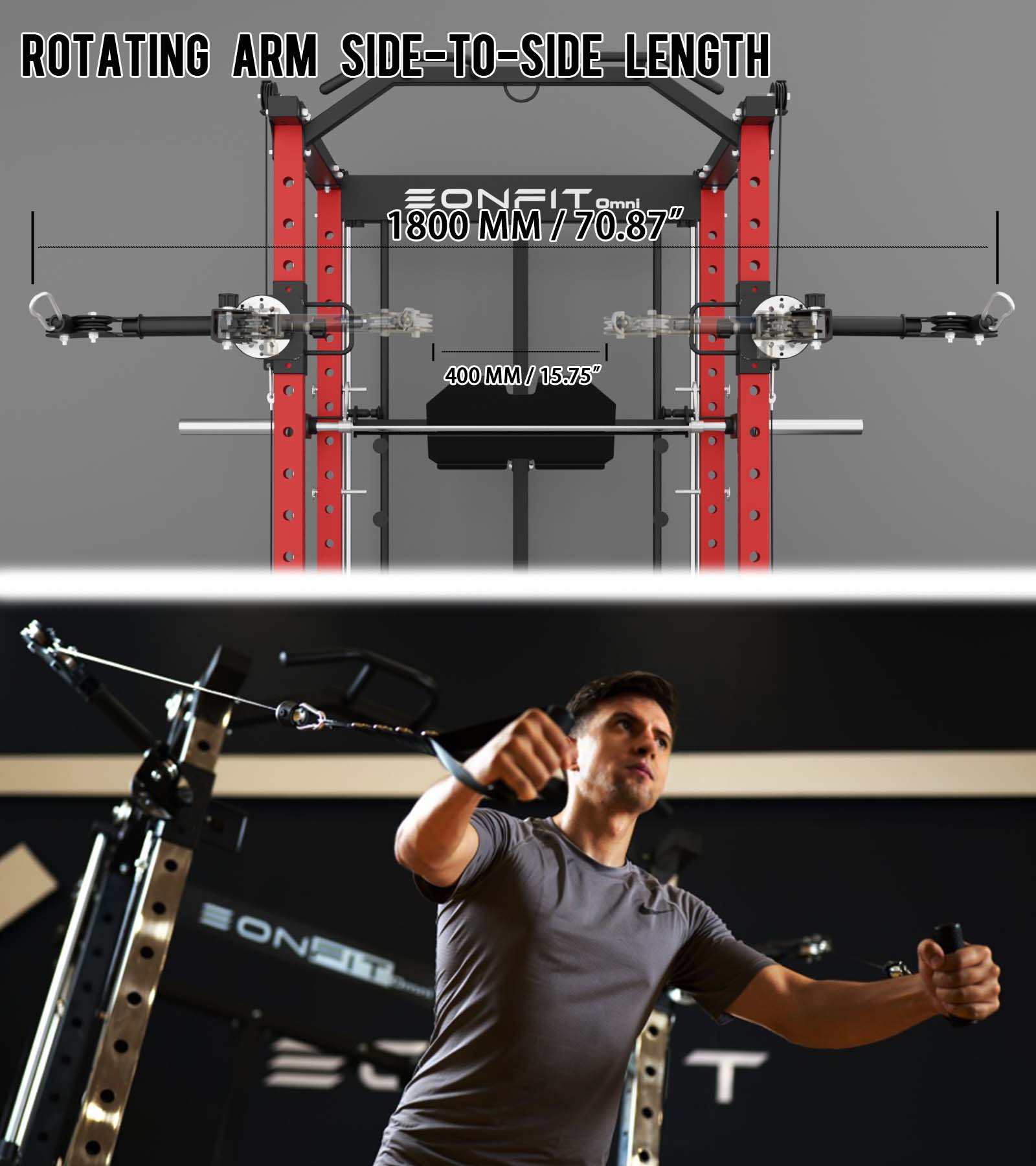 EonfitOmni® E5 2.0 Smith Machine Package