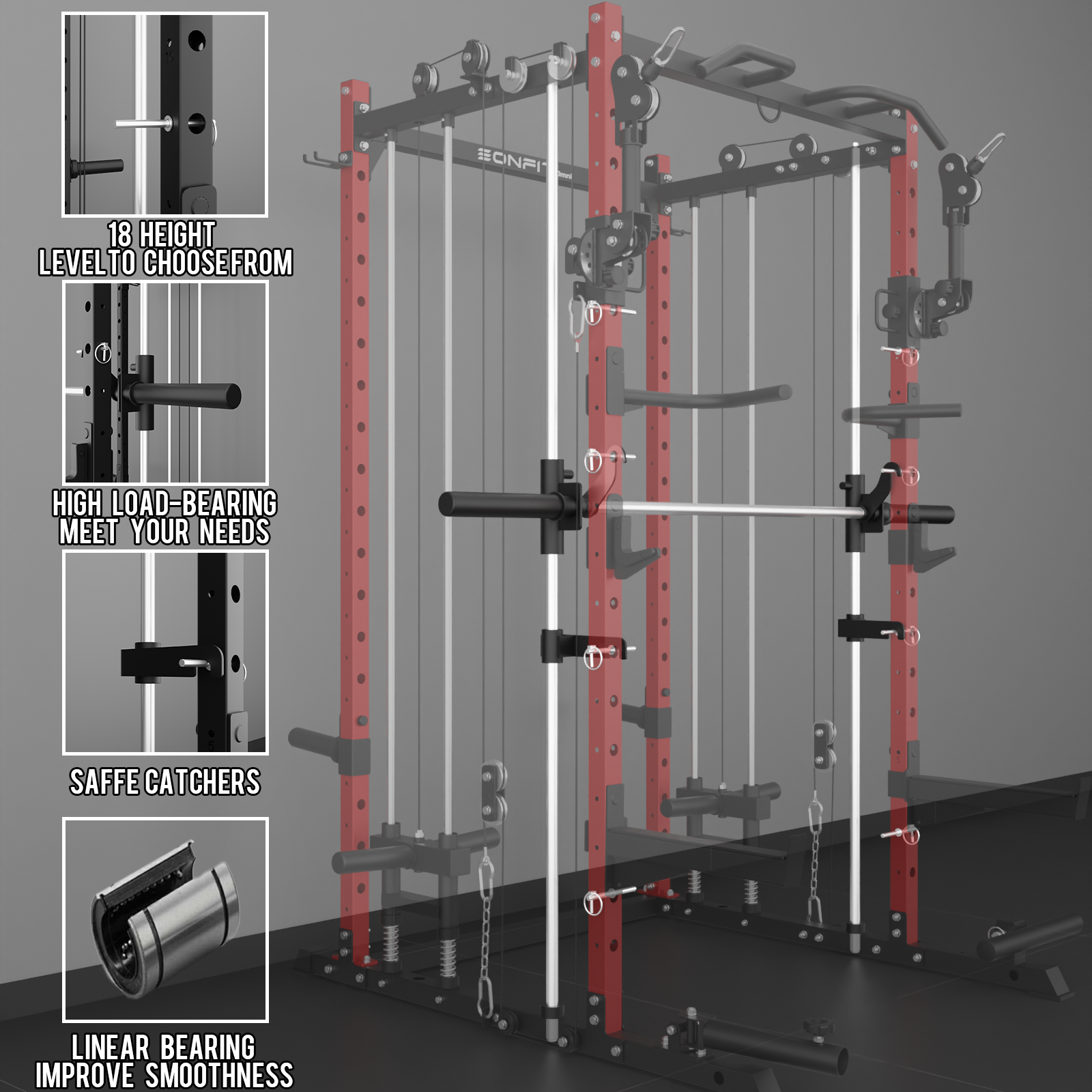 EonfitOmni® E7 Smith Machine