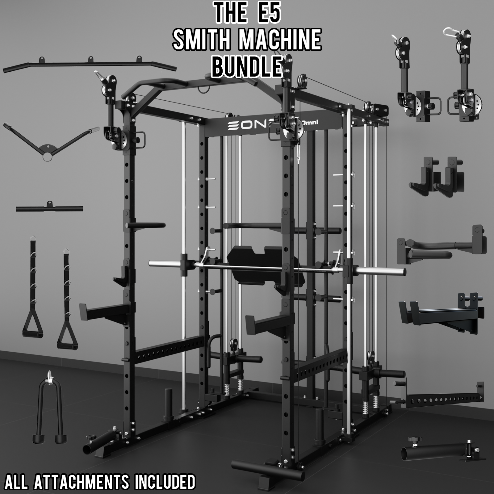 EonfitOmni® E5 2.0 Multi-Function Smith Machine