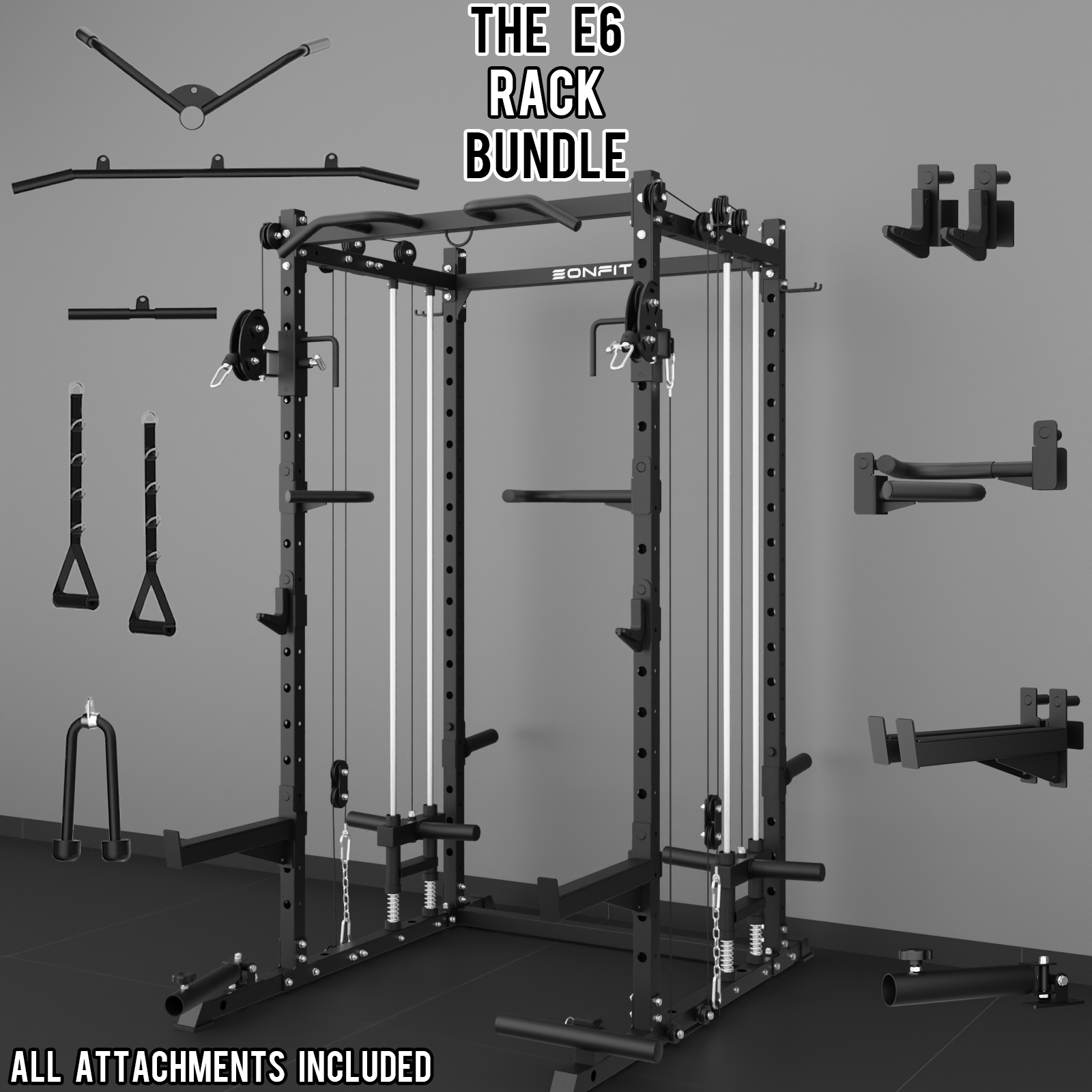 EonfitOmni® E6 Power Rack