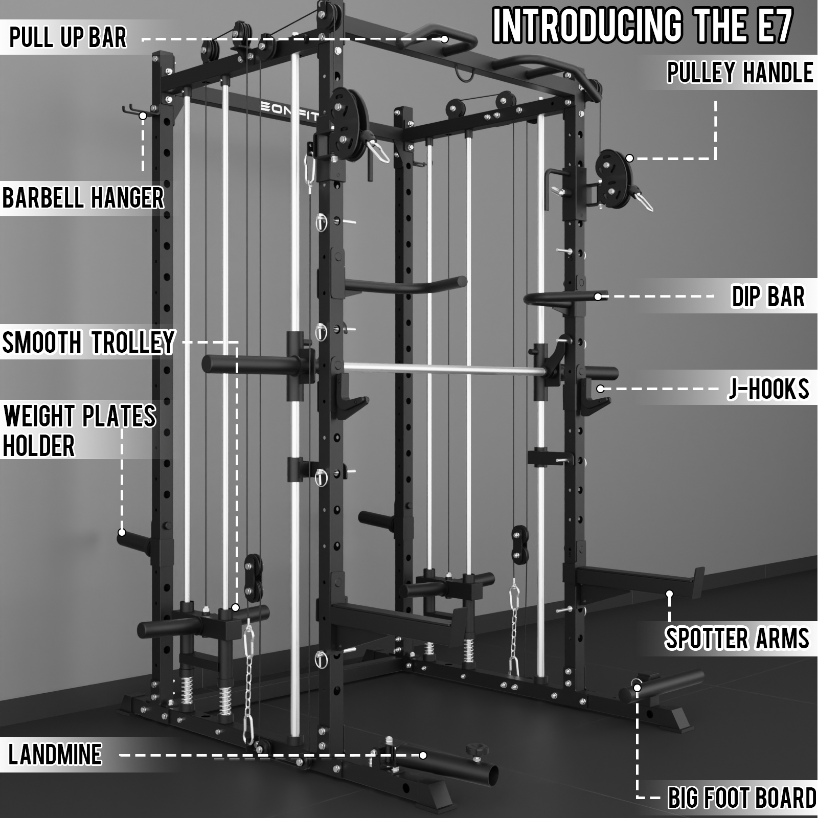 EonfitOmni® E7 Smith Machine