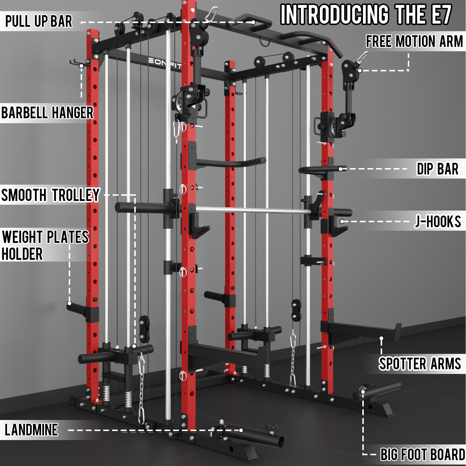 EonfitOmni® E7 Smith Machine