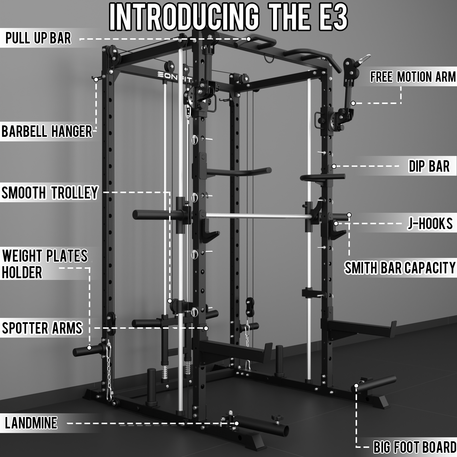 EonfitOmni® E3 2.0 Smith Machine
