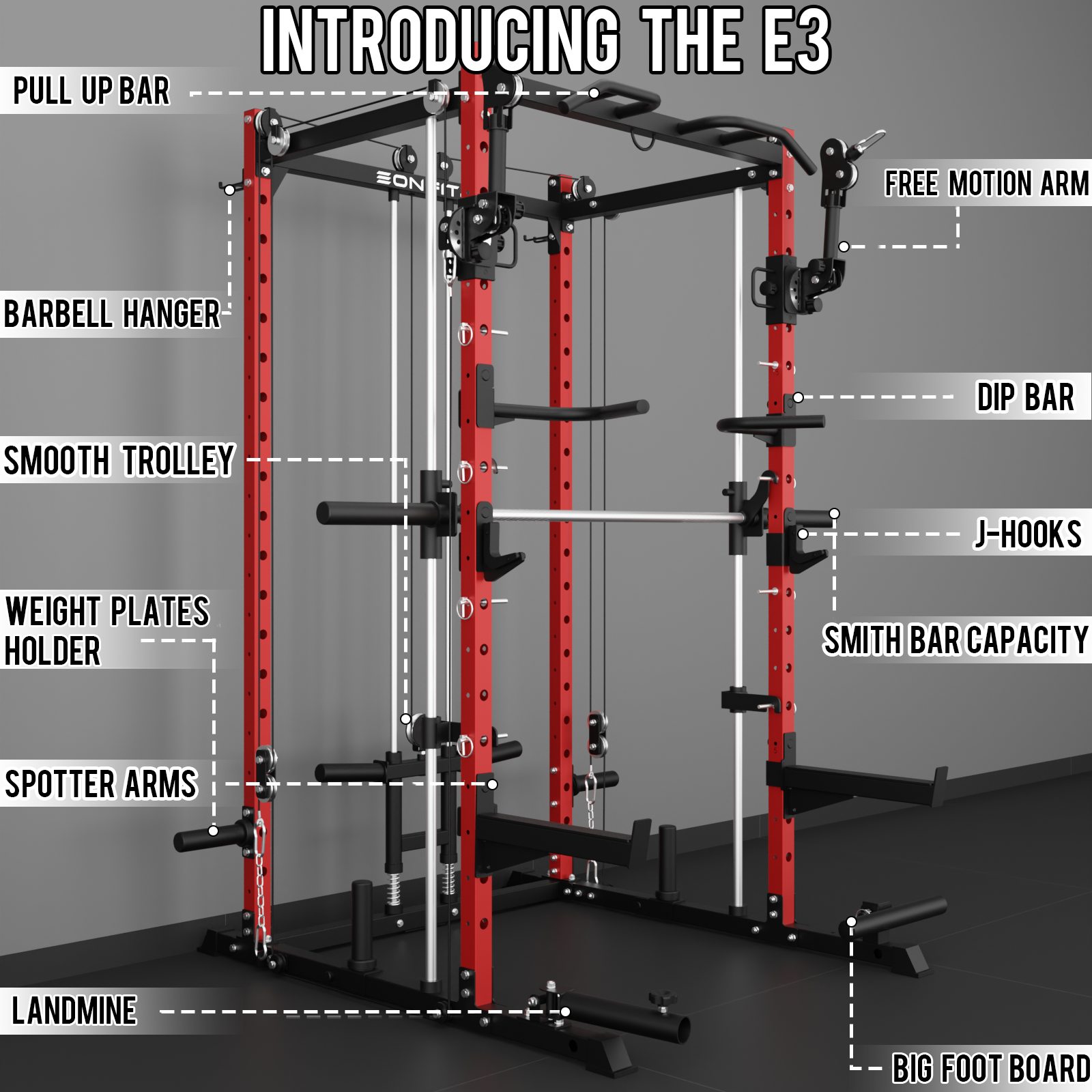 EonfitOmni® E3 2.0 Smith Machine