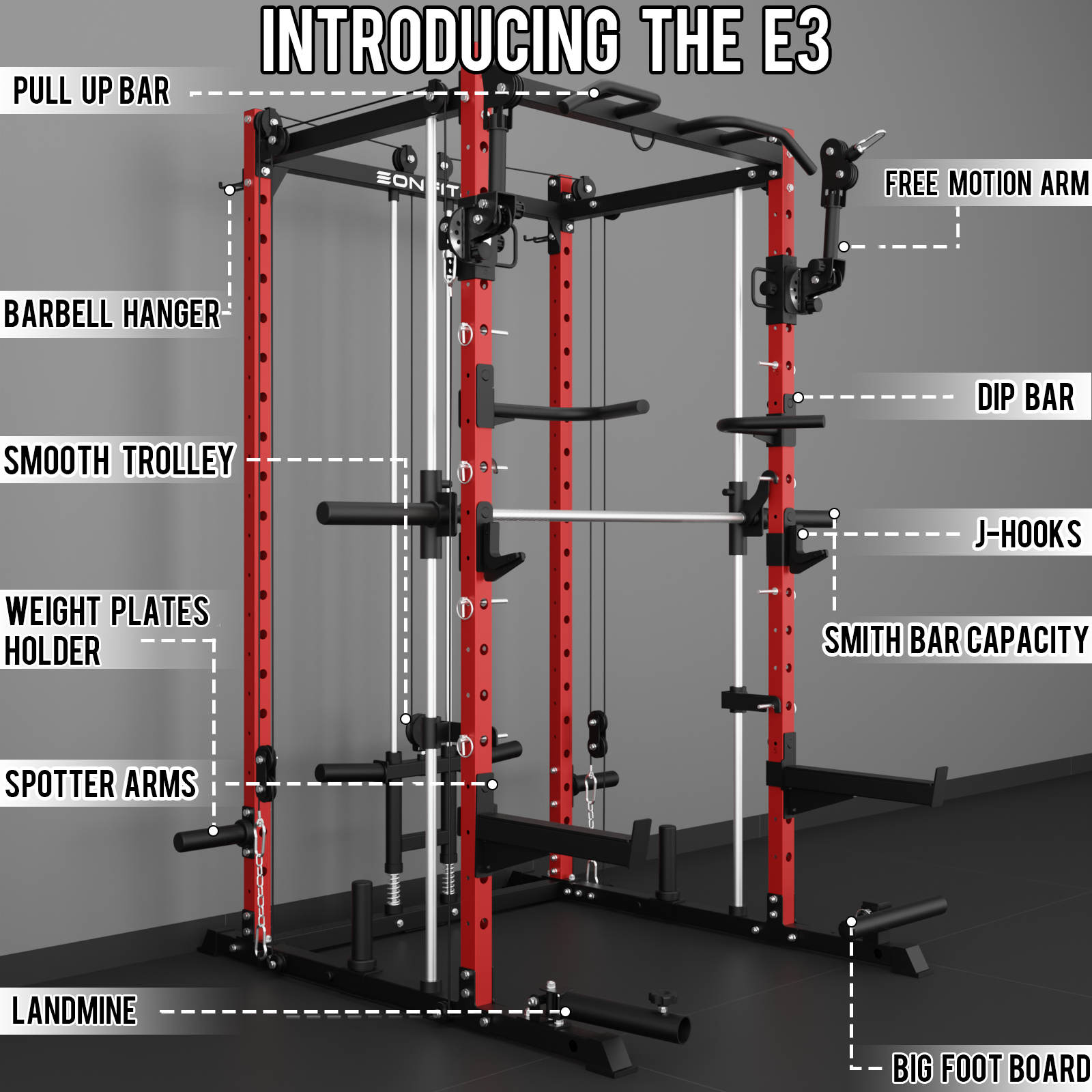 EonfitOmni® E3 2.0 Smith Machine