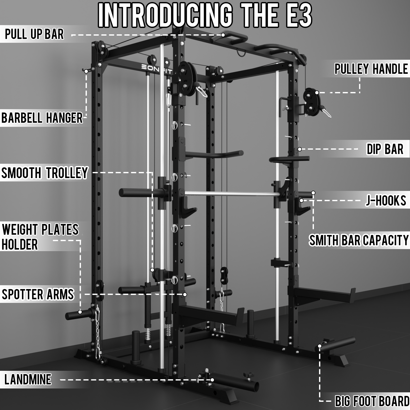 EonfitOmni® E3 2.0 Smith Machine