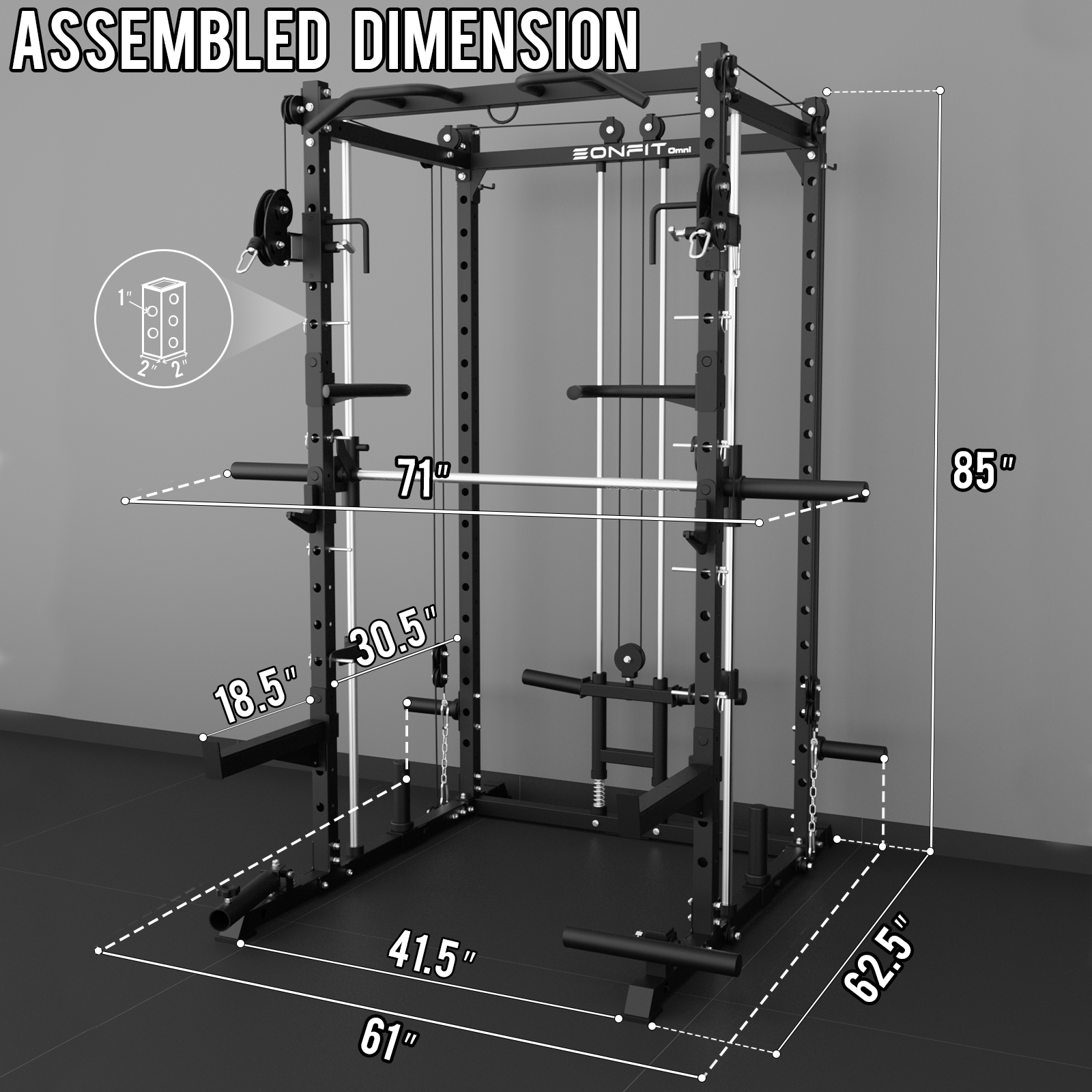 EonfitOmni® E3 2.0 Smith Machine